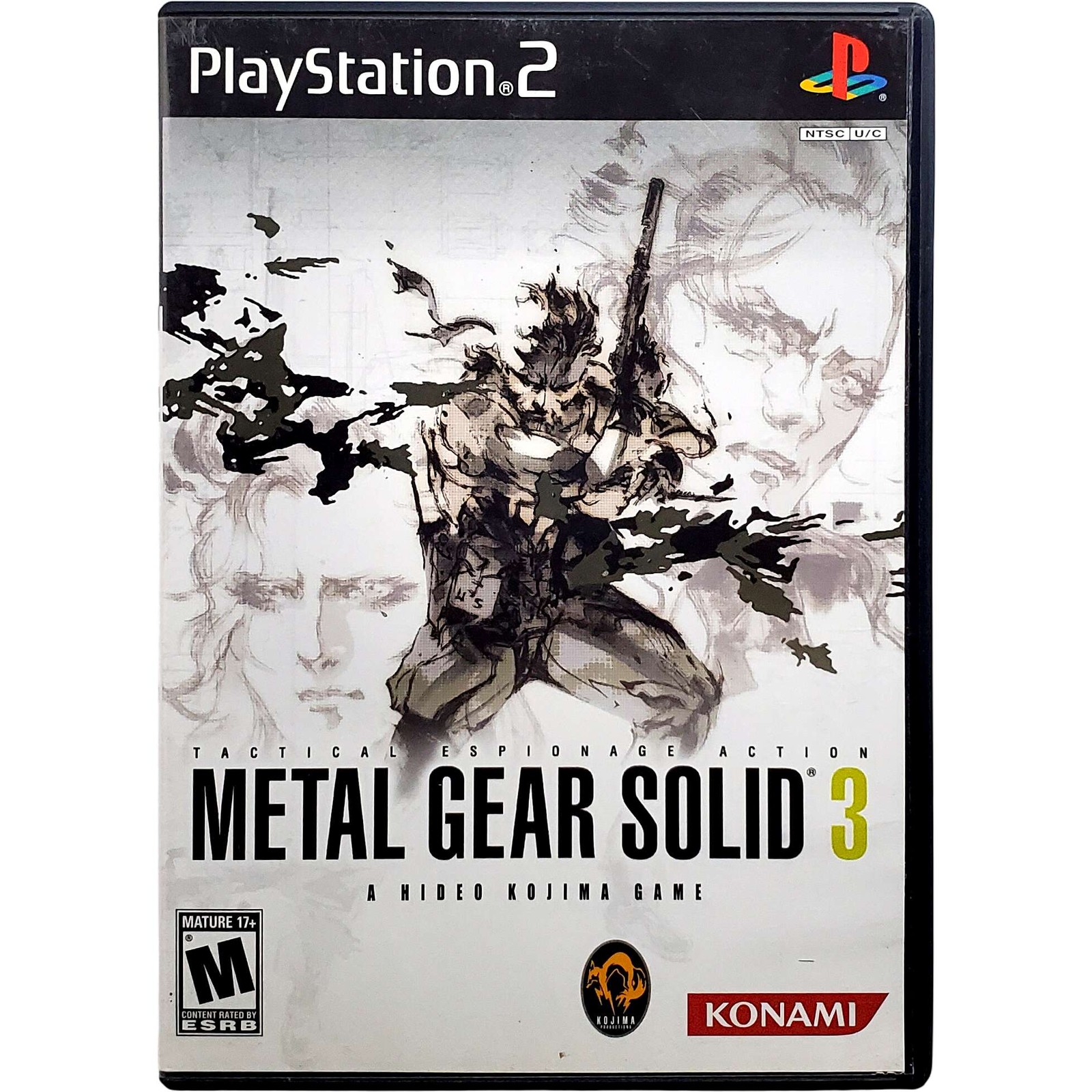 Metal Gear Solid 3 Snake Eater – Sony Playstation 2 PS2 Tested 1Y Guarantee