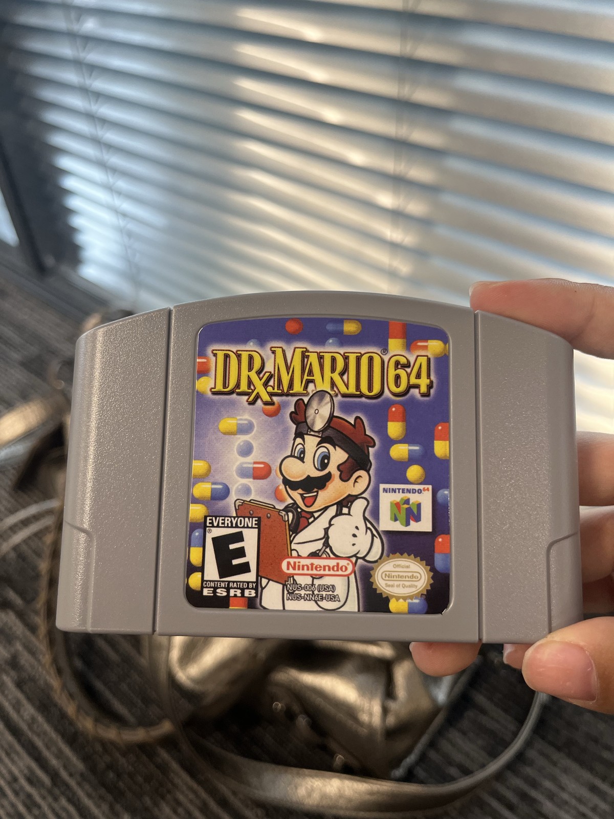 Nintendo 64 Dr Mario N64 Video Game Cartridge