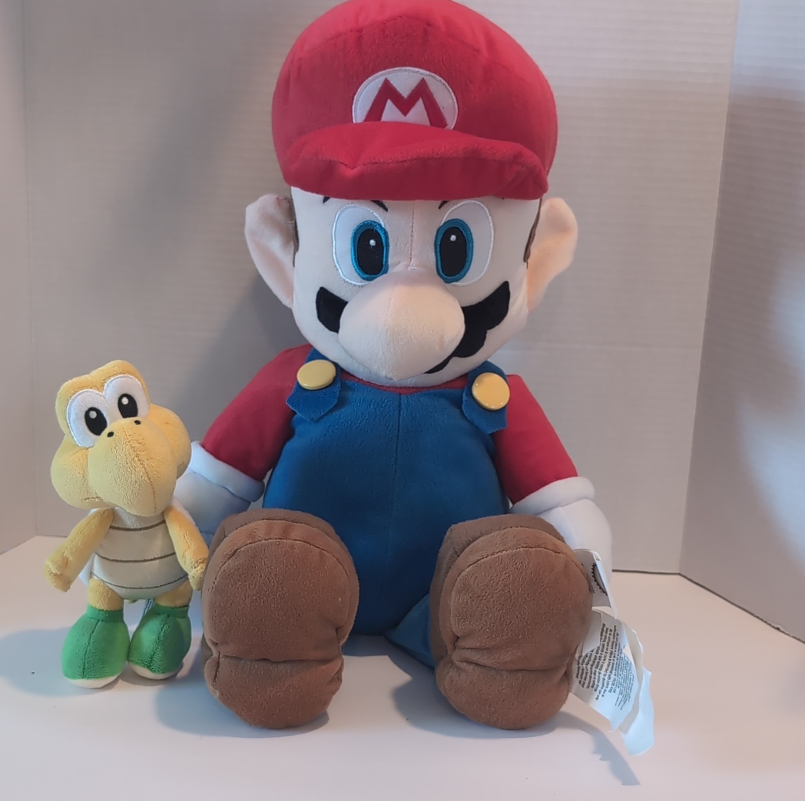 Nintendo Super Mario Mario & Koopa Troopa Washable Plush Doll 2015