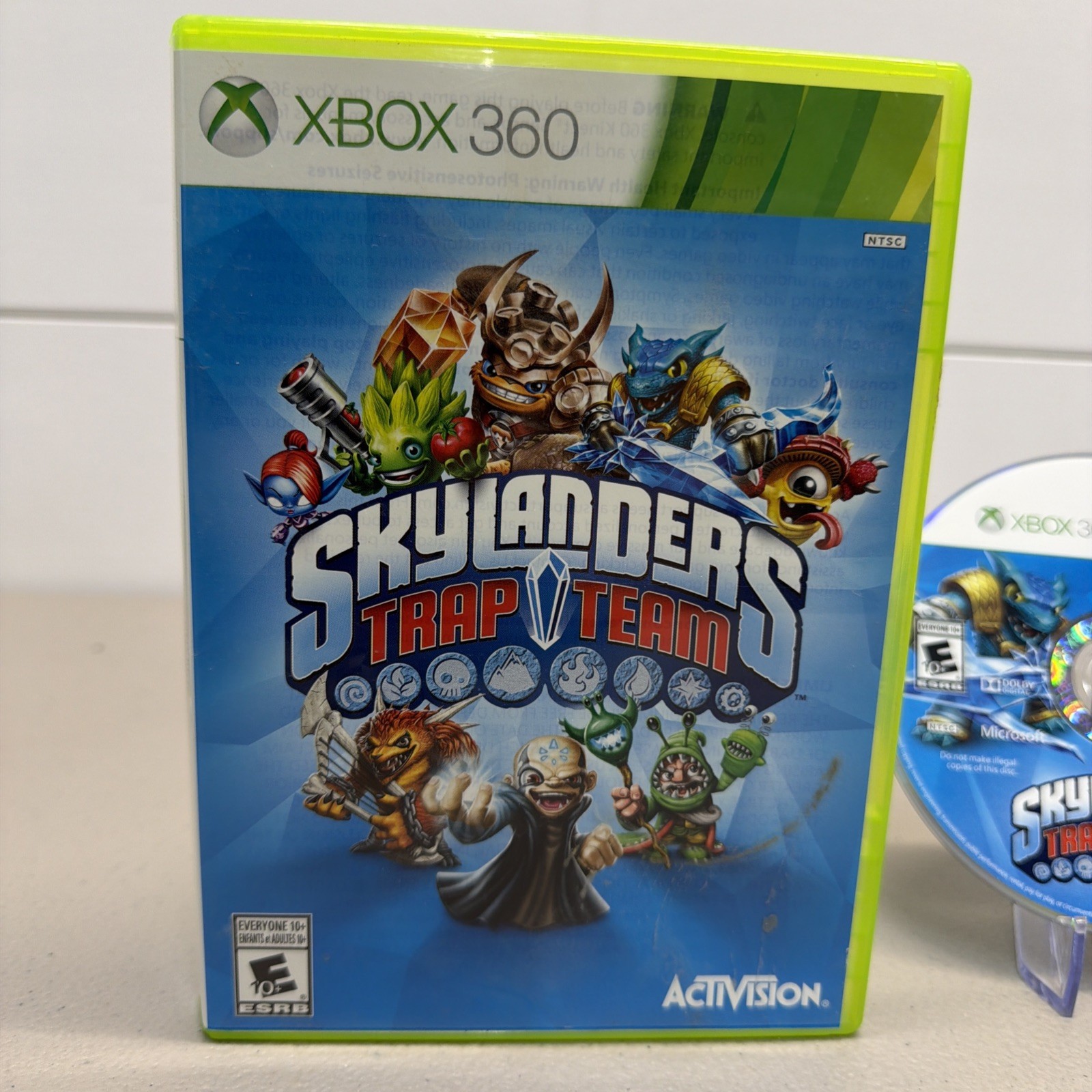 Skylanders Trap Team (Microsoft Xbox 360, 2014) Tested And Works No Manual