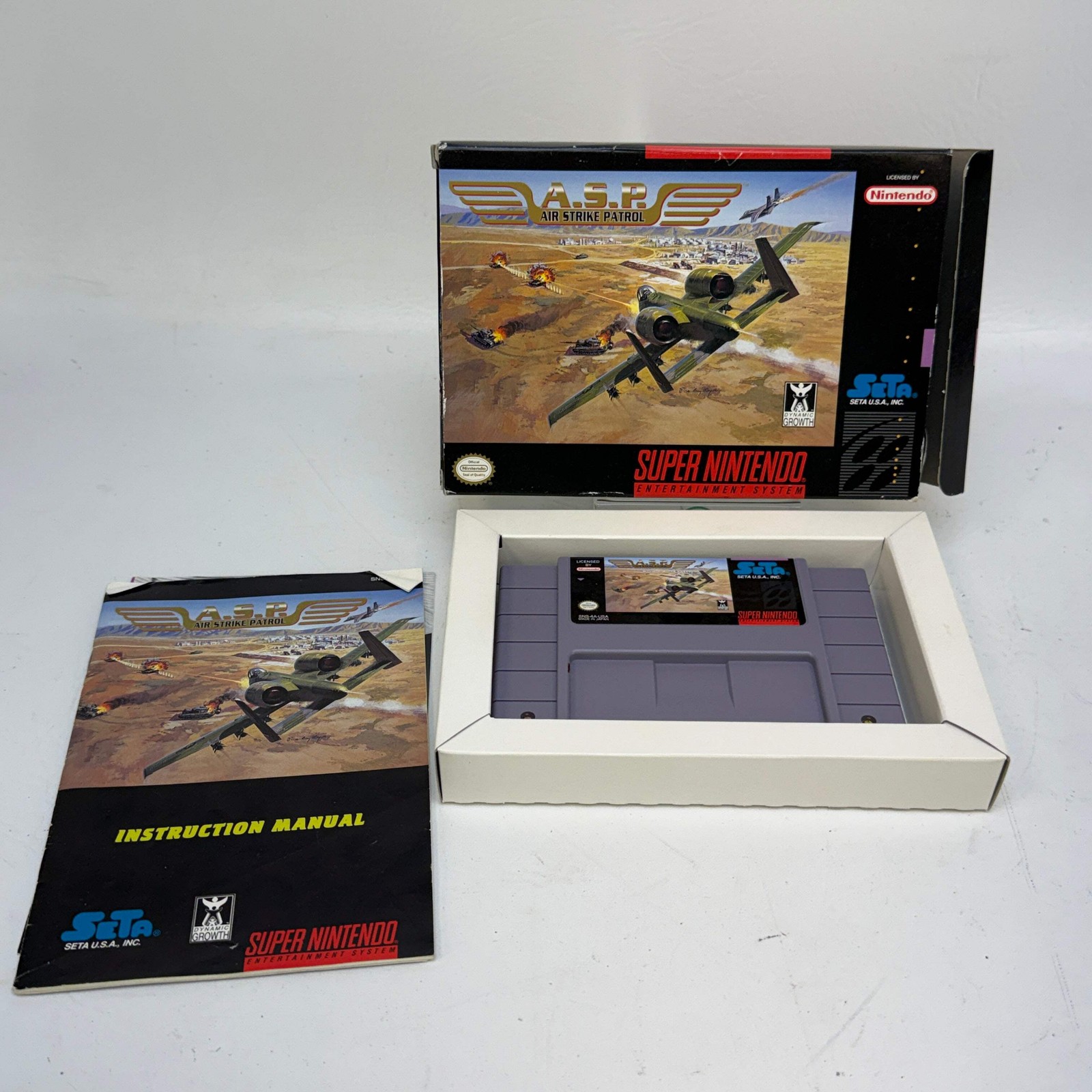 A.S.P. Air Strike Patrol (Super Nintendo SNES, 1995)