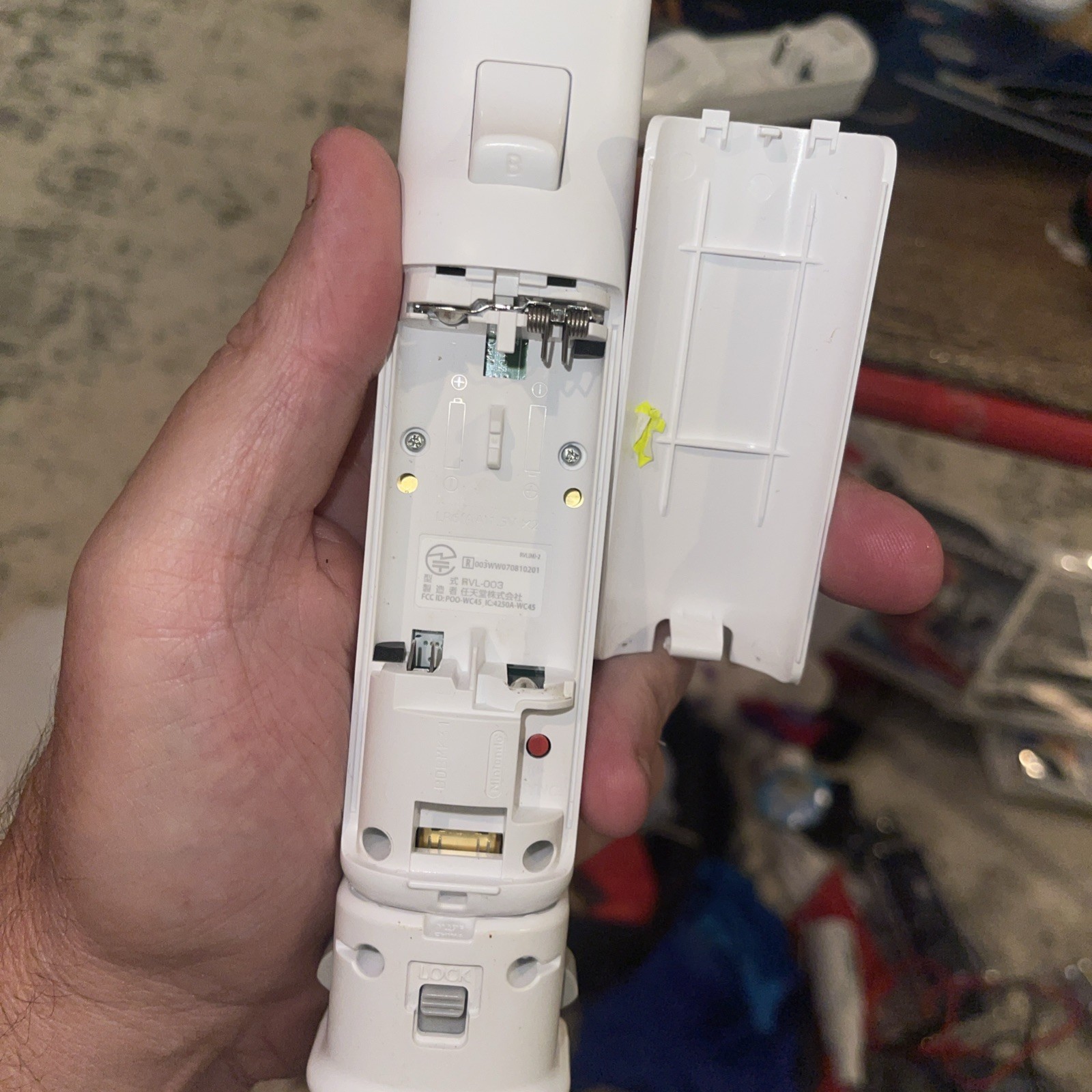Nintendo Wii OEM White Remote Wiimote with Motion Plus Adapter Tested Free Ship