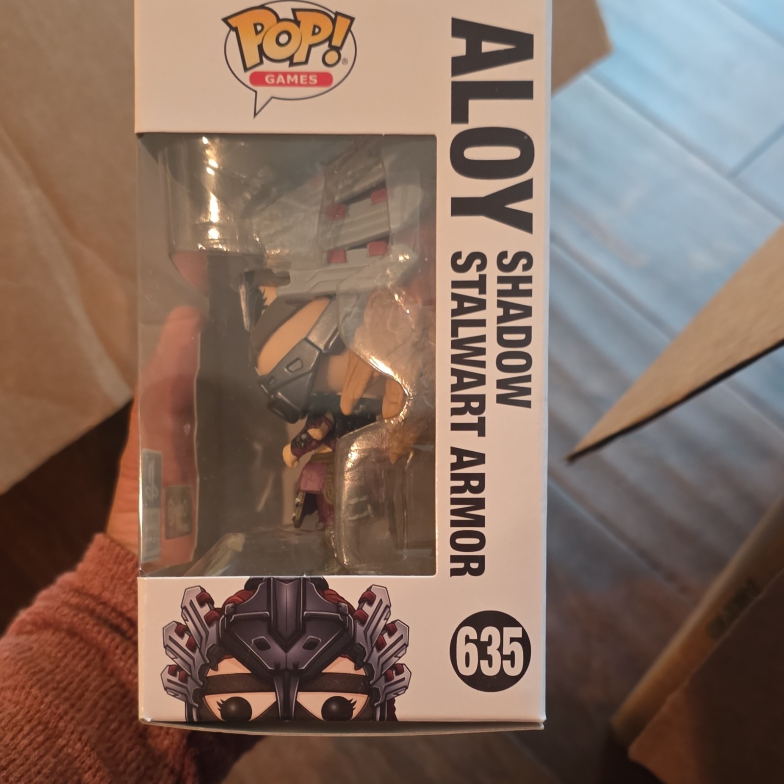 Funko POP! Games Aloy Shadow Stalwart Armor 635 Official Horizon Zero Dawn