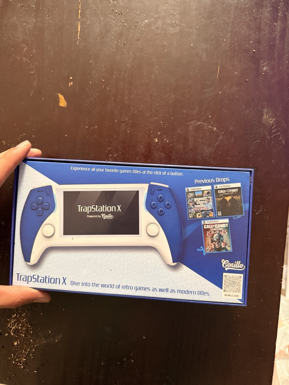 portable video game system