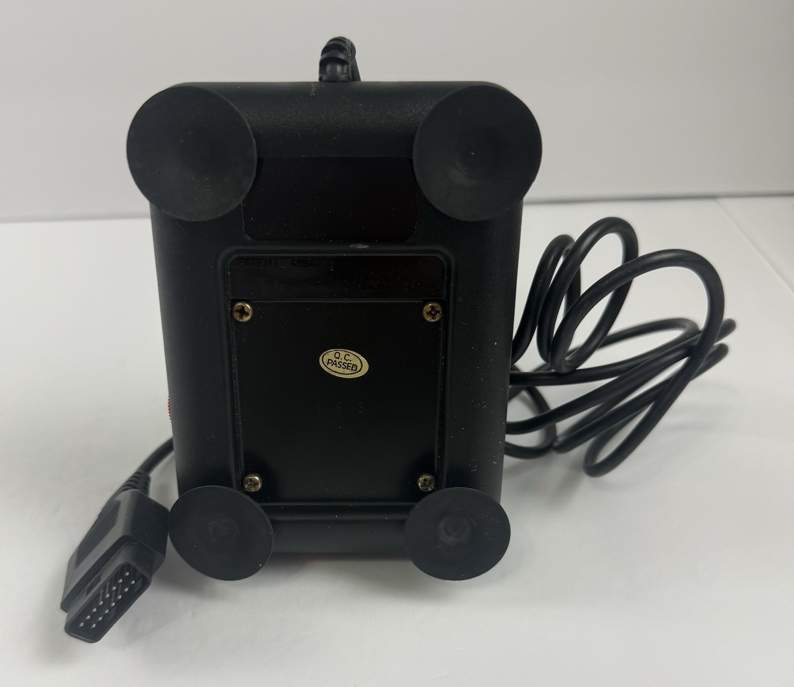 Suncom Analog Sabre Joystick Black And Red 2 Button Control Suction Mount