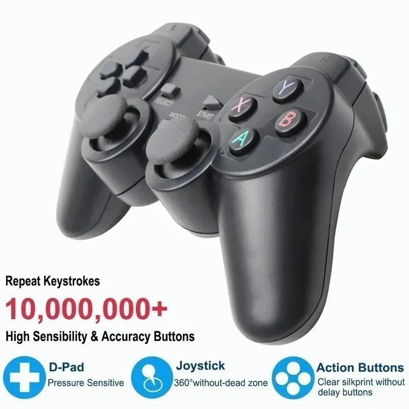 1PC/2PCS 2.4GHz Wireless Gamepad for Game Controller – USB Joystick for PC, Andr