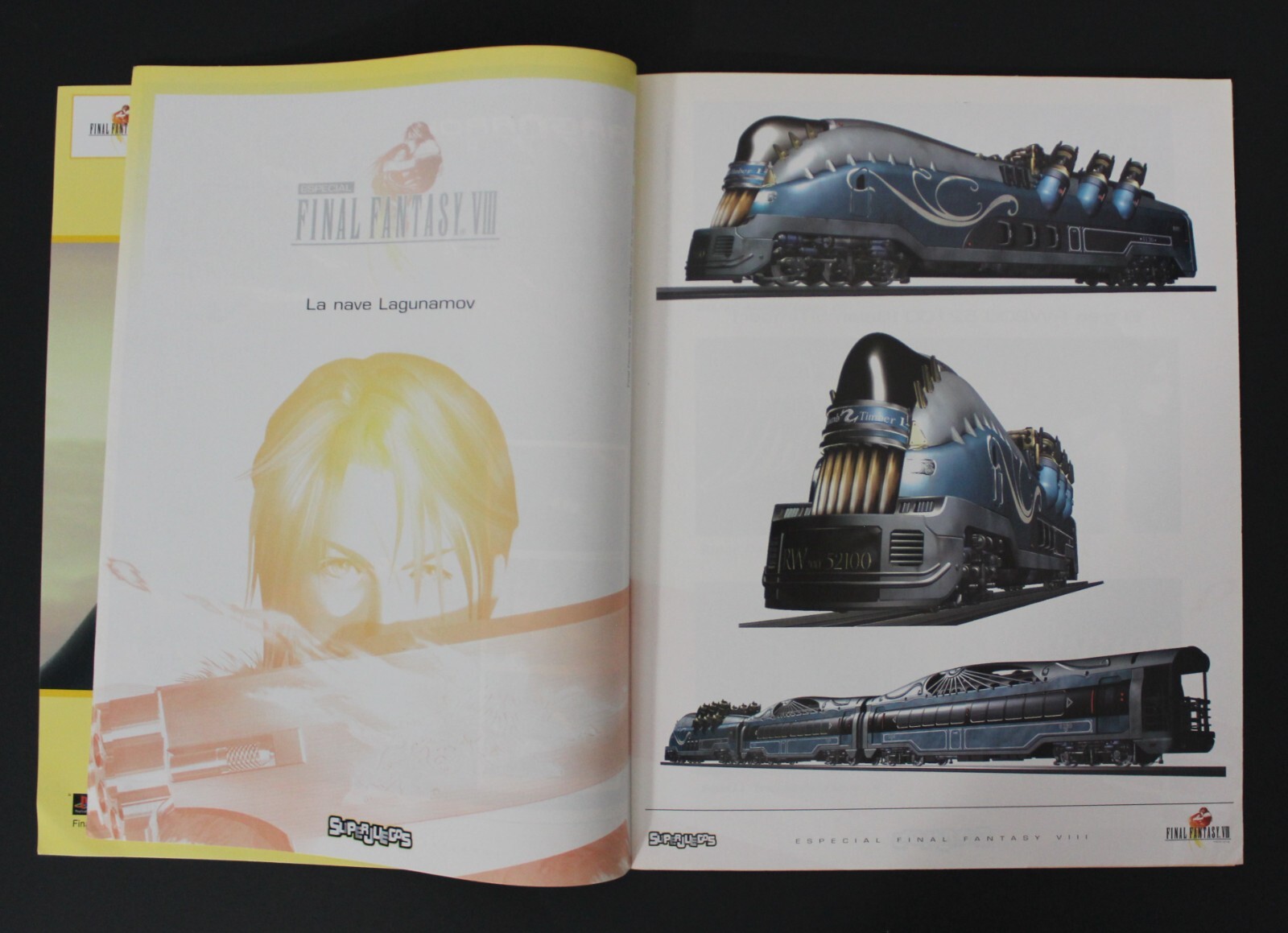 1999 FINAL FANTASY VIII Book 11.5″ x 9″ (30 x 23 cm) Spain Vintage 64 Pages VHTF