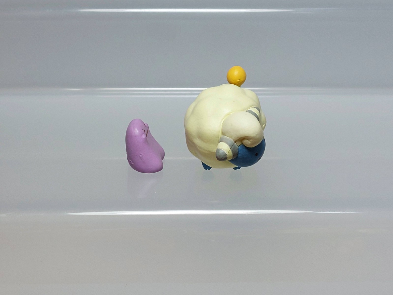 Pokemon Center 2018 Figure Collection Henshin! Metamon Ditto Mareep J09 0.8in