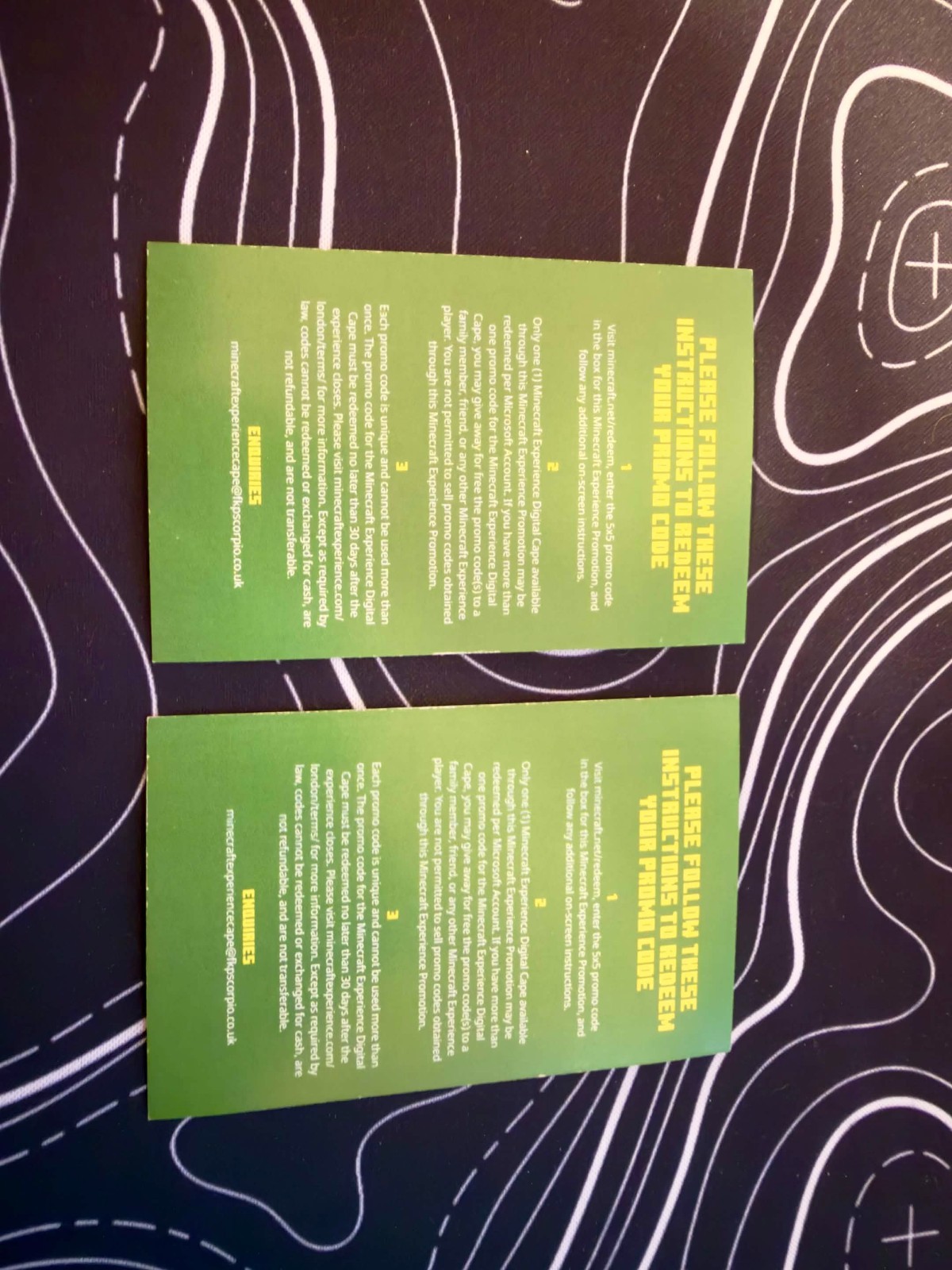 [INSTANT DELIVERY] – Exclusive Minecraft Experience Cape | 2 Codes left