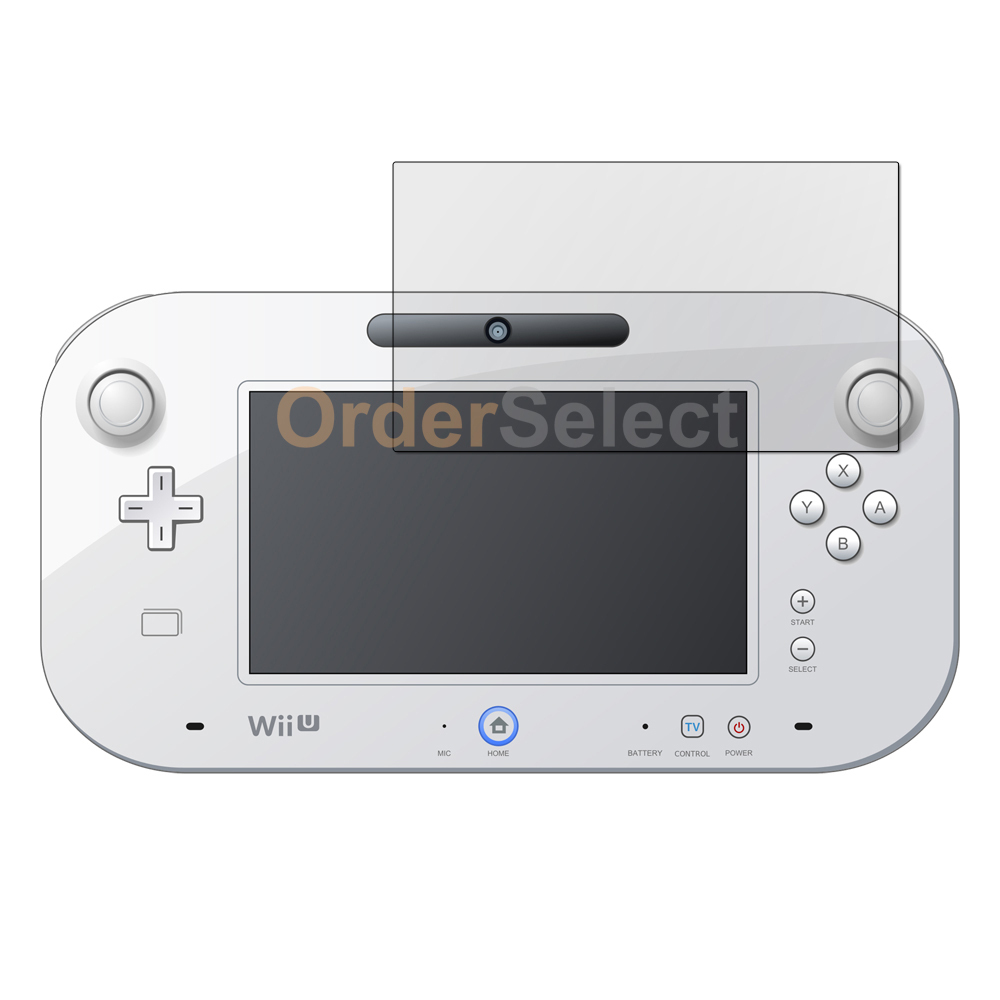 10X Ultra Clear HD LCD Screen Protector for Nintendo Wii U GamePad 6.2″ 100+SOLD