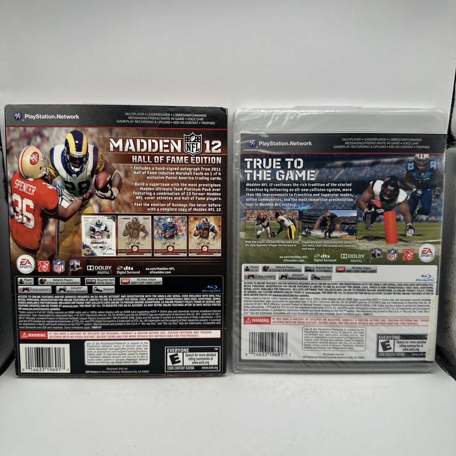 Madden NFL 12 Hall of Fame Edition (Sony PlayStation 3, 2011) Brand New Sealed