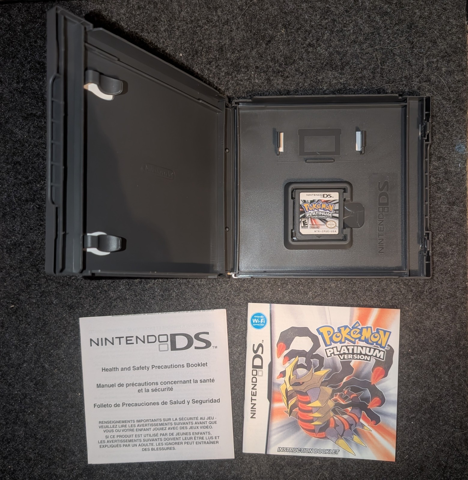Pokemon Platinum Nintendo DS Complete 100% CIB Authentic Game Tested Working