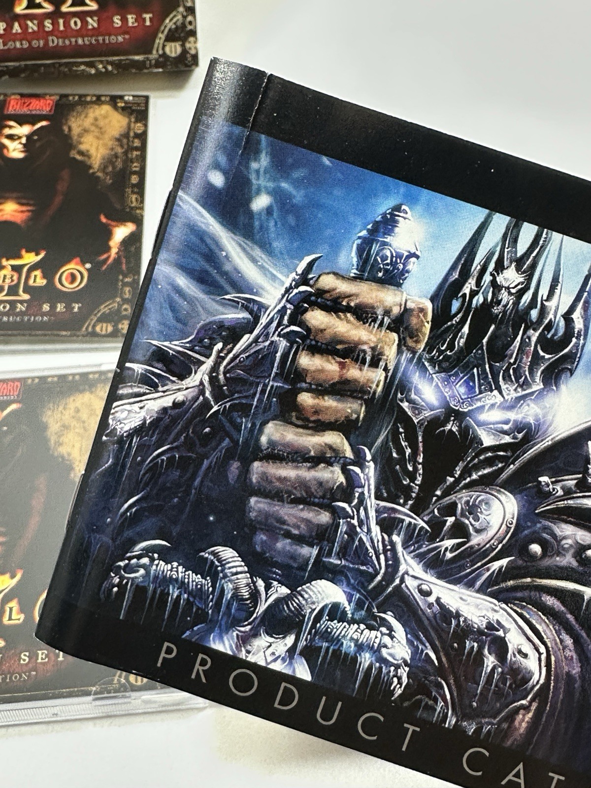 Diablo 2 and Lord of Destruction Expansion Box PC ROM Video Games Complete