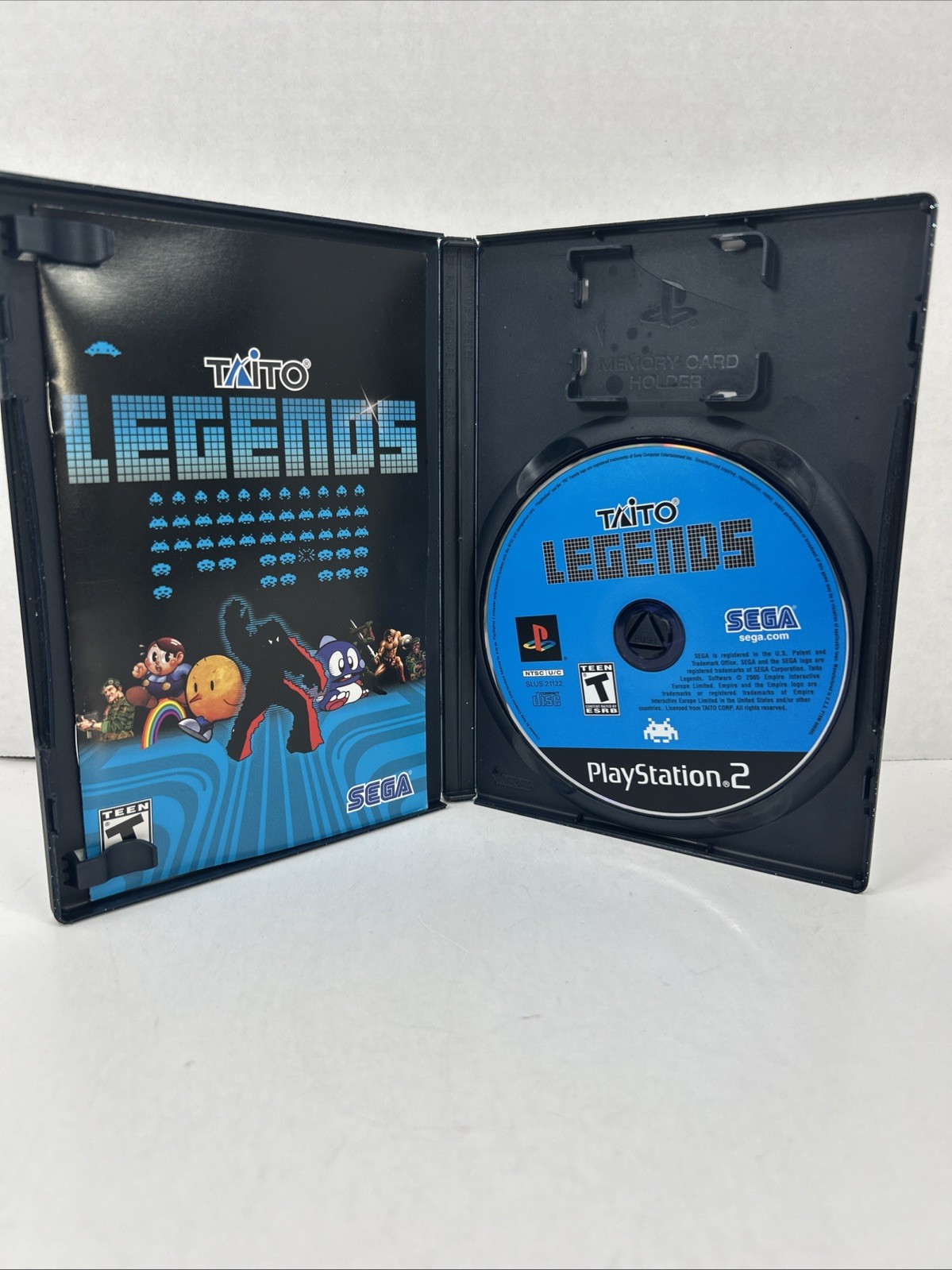 Taito Legends Sony Playstation 2 manual PS2 Bubble Bobble Operation Wolf 29 Game