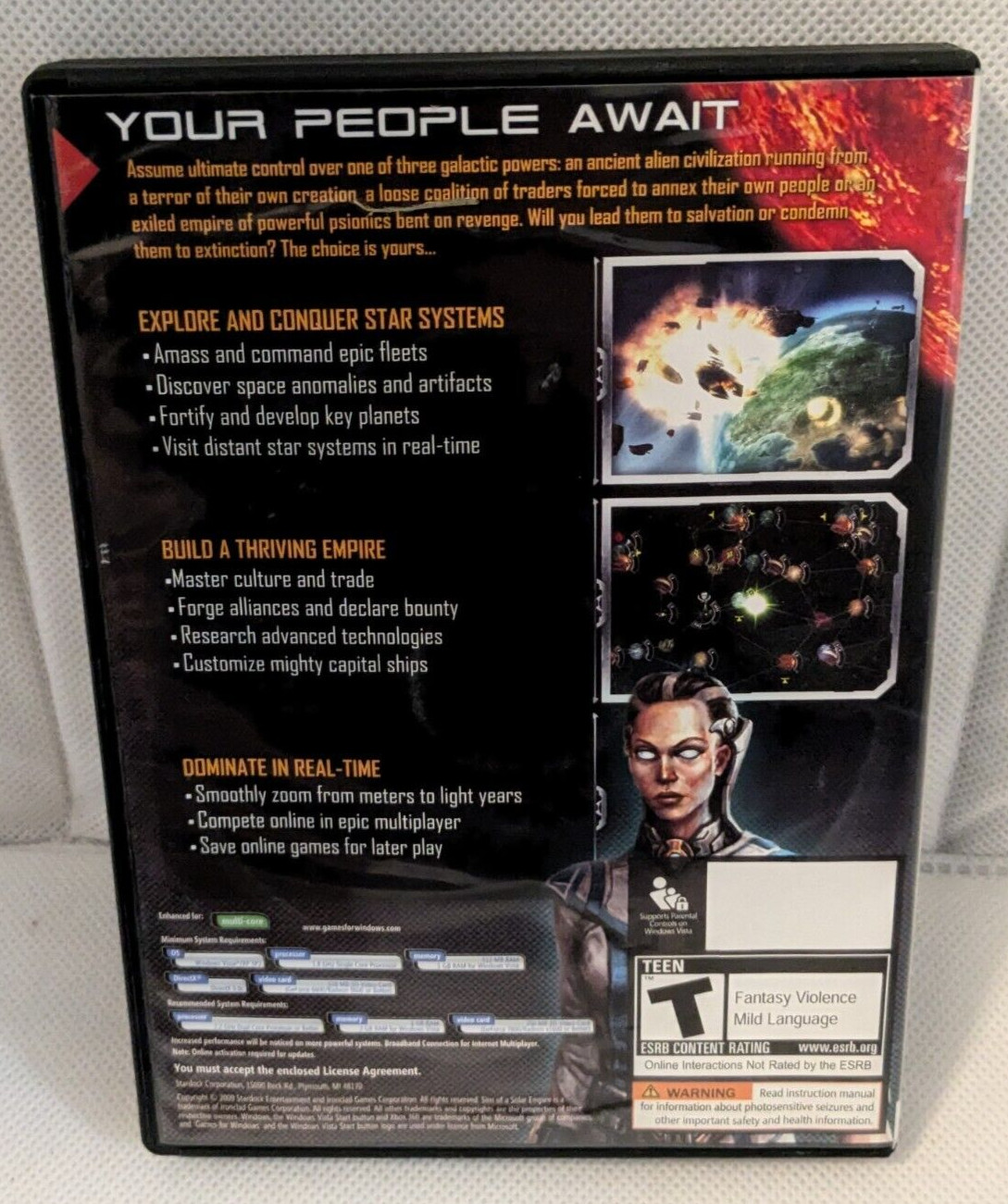 Sins of a Solar Empire PC Games