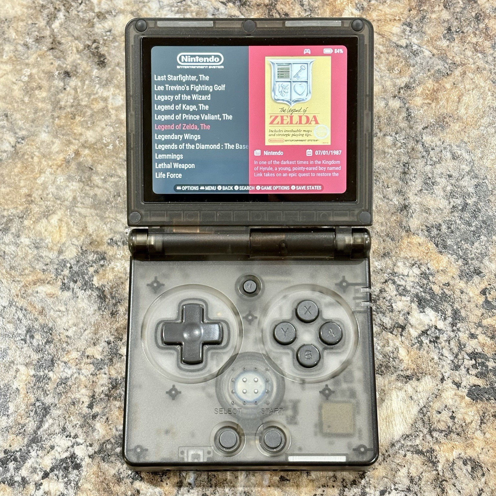 Anbernic RG35XXSP Handheld – New 64GB Card Custom RG35XX SP Loaded Ready To Play