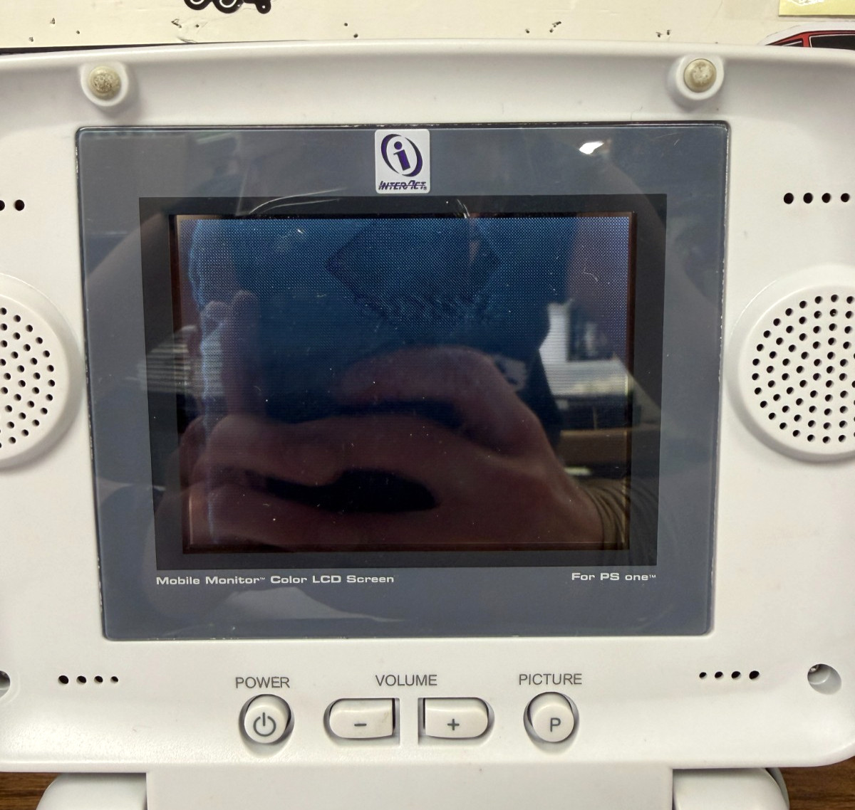 InterAct Mobile Monitor Color LCD Screen for PS one – FOR PARTS/REPAIR, *READ!*