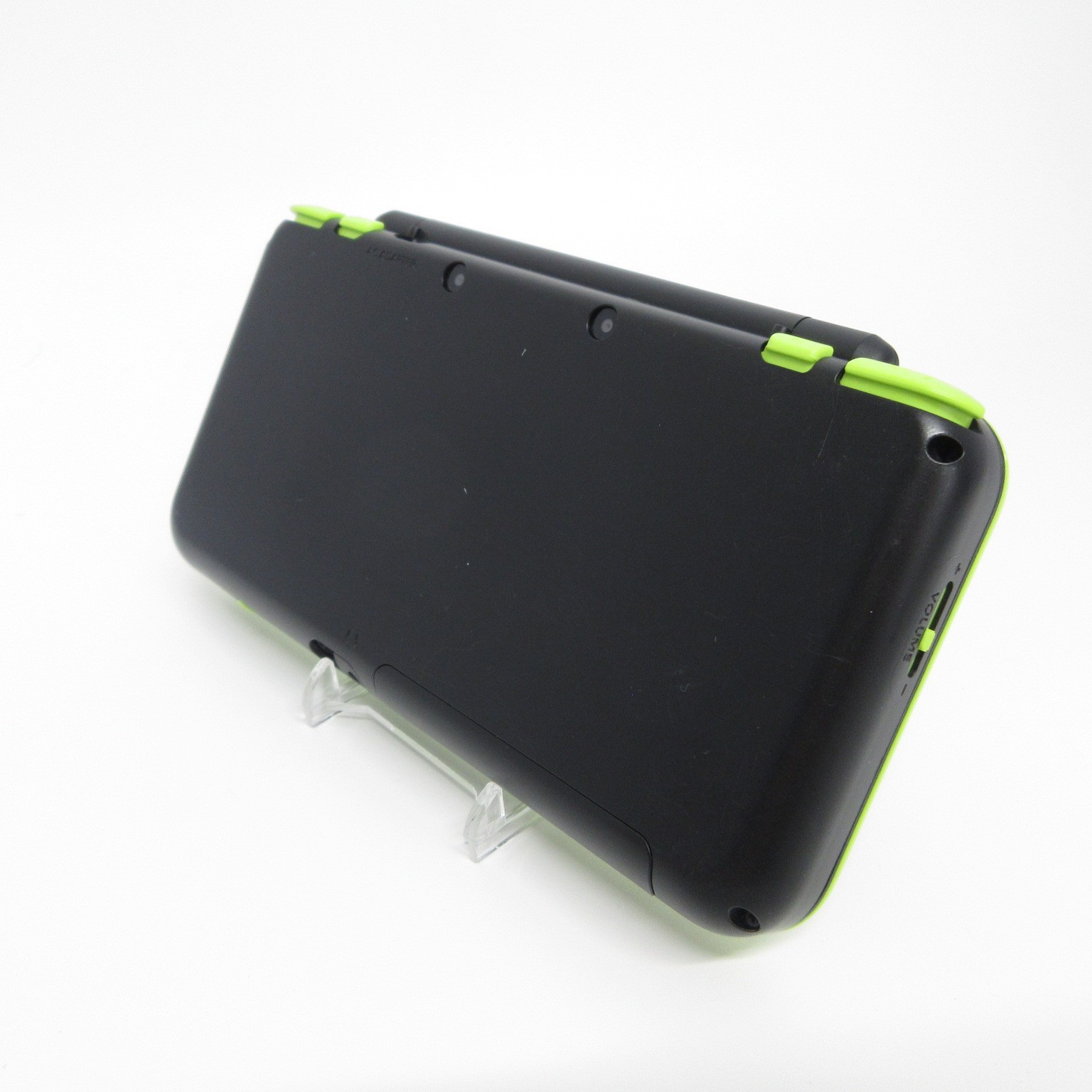 【Very Good】Nintendo New 2DS LL XL Black x Lime Console ONLY Japan Ver. #DEN/08/0