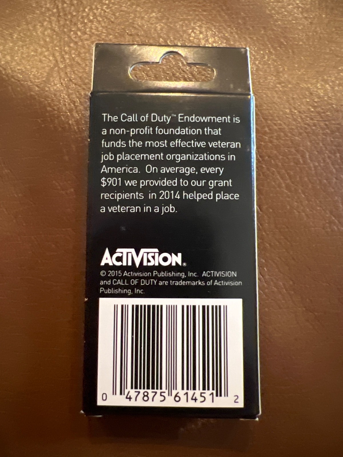 NIB CALL of DUTY: Black Ops 3 Endowment Limited Edition Dog Tag COD III Necklace