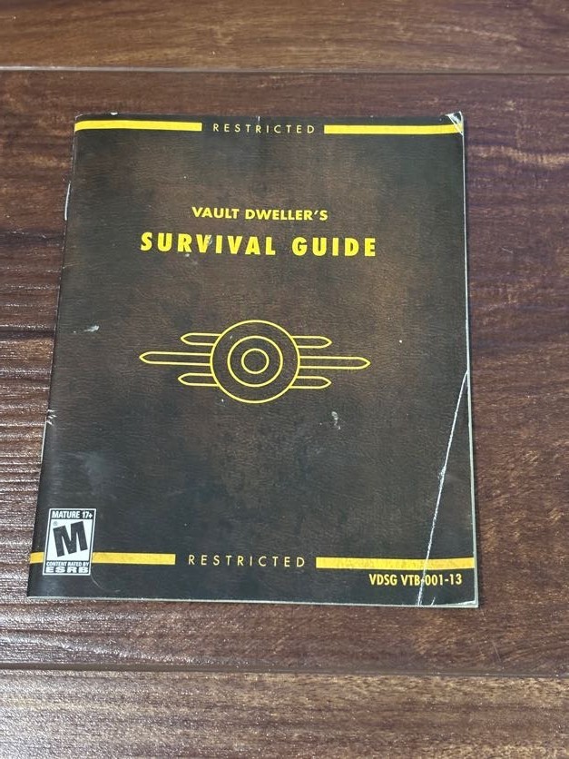 Fallout 3 Vault Dweller Survival Guide Playstation 3 PS3 Instruction Manual Only