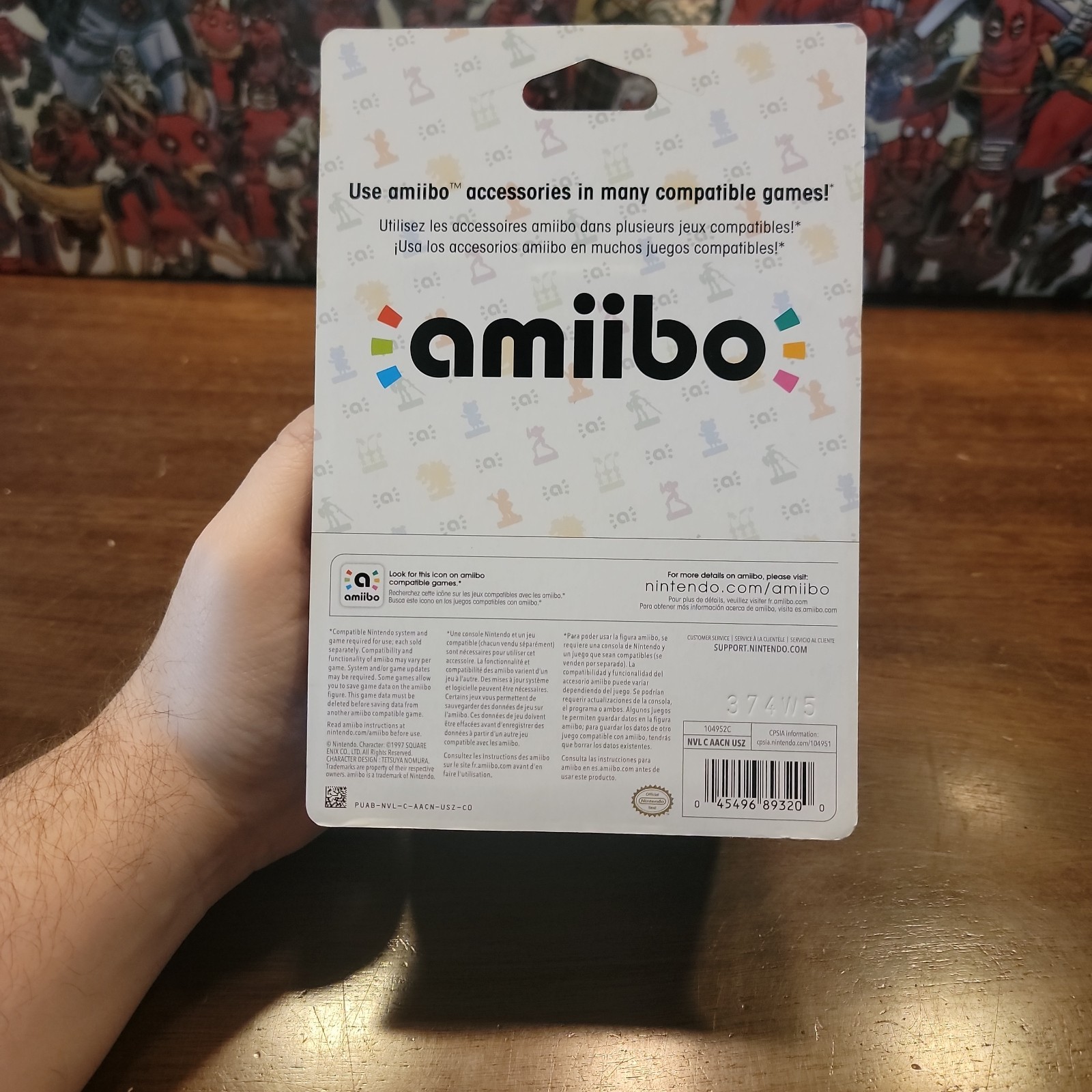 Super Smash Bros. Cloud Player 2 Final Fantasy – Brand New – Sealed –