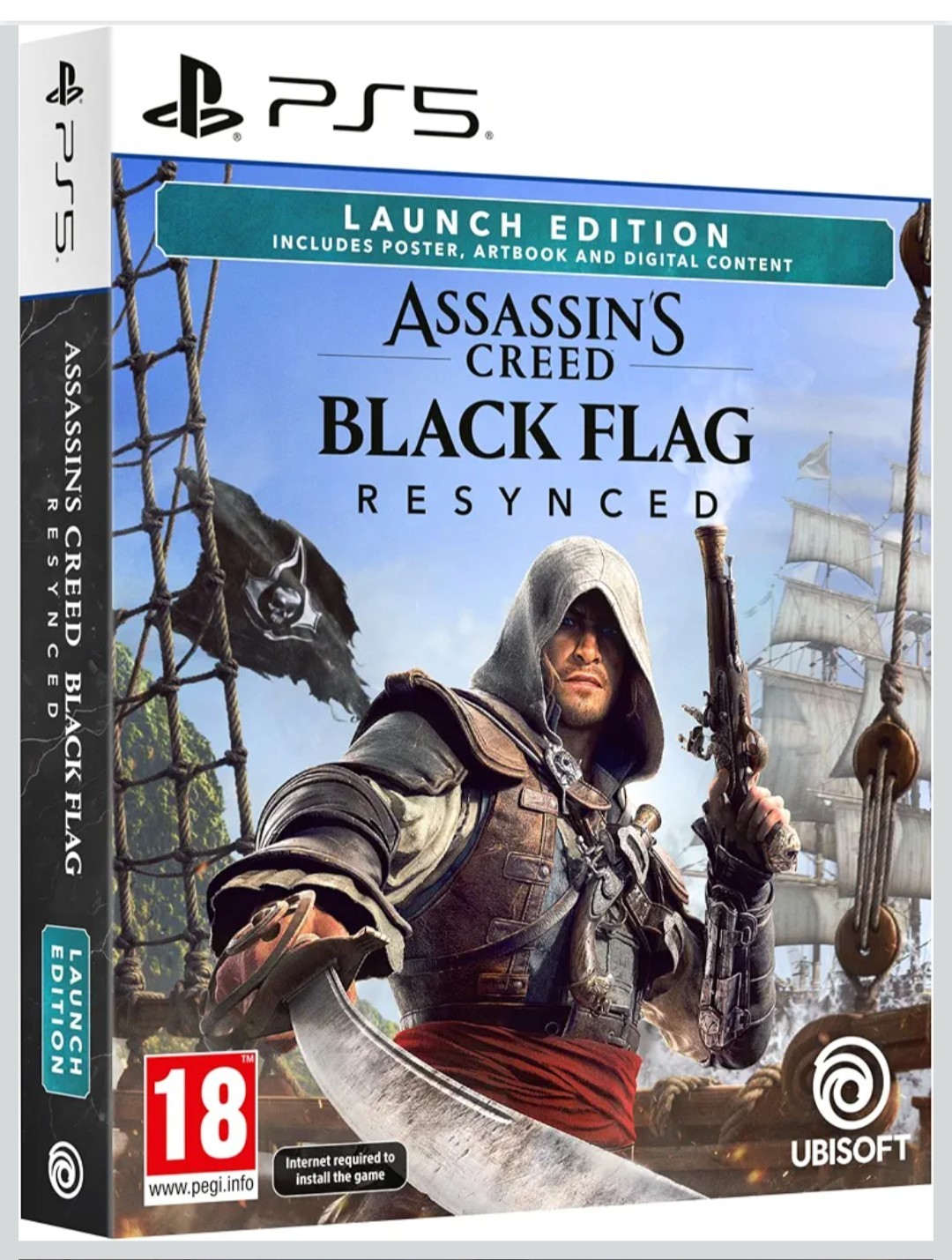 Assassin’s Creed Black Flag Re-Synced Launch Edition PS5 UK Import