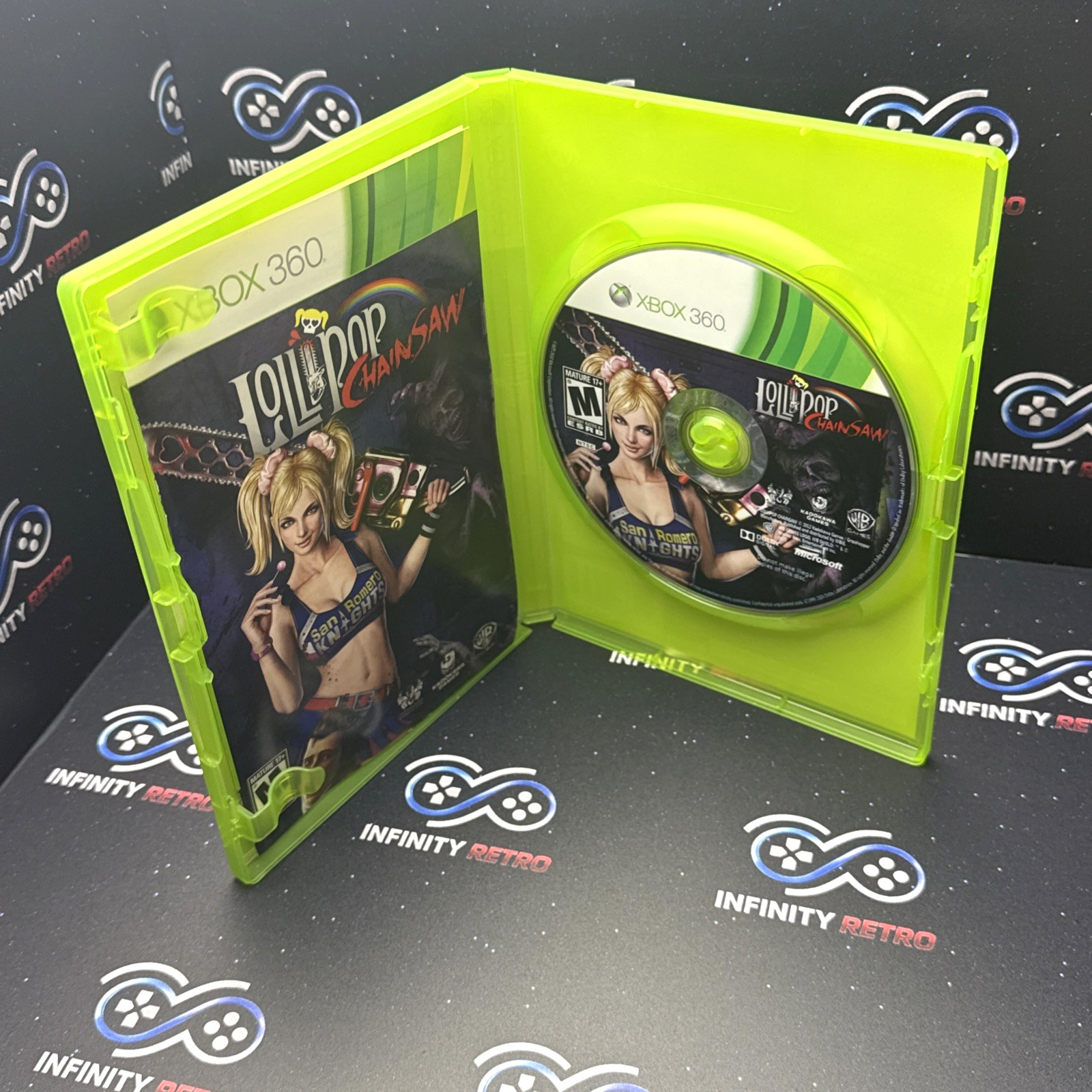 Lollipop Chainsaw Microsoft Xbox 360 CIB Refurbished & Tested Free Shipping