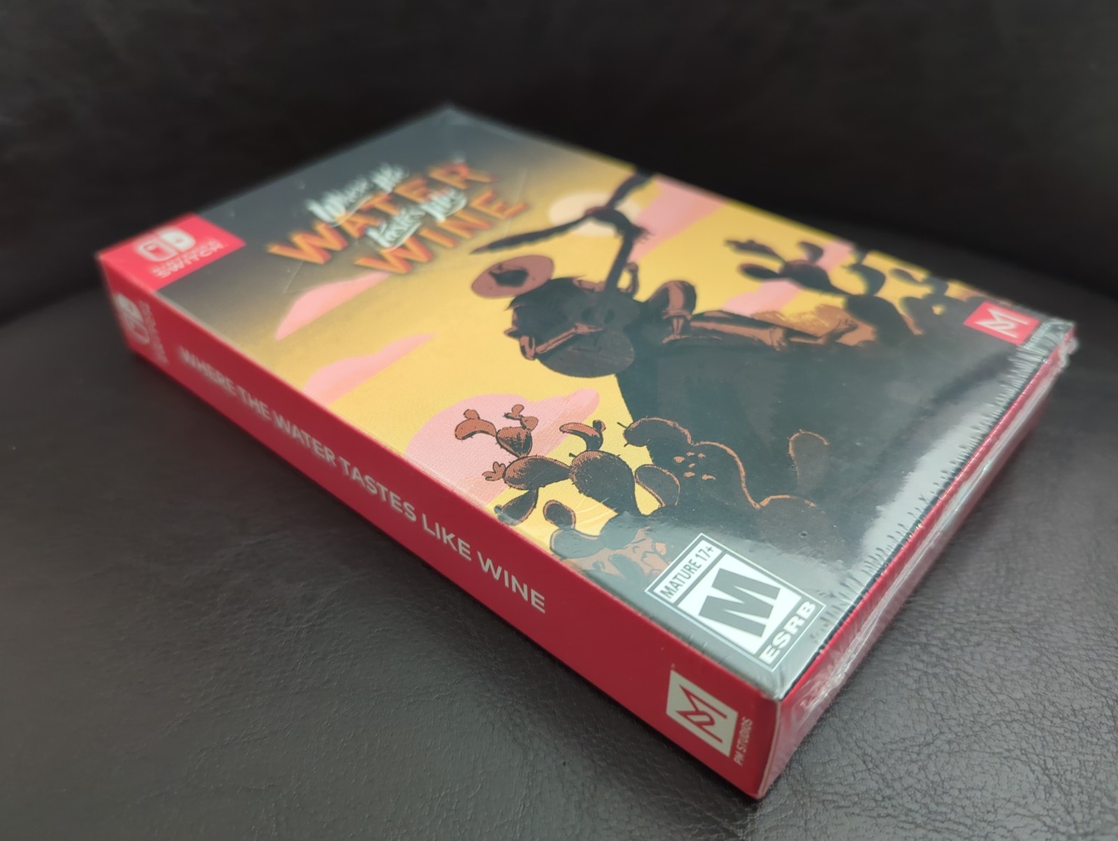 WHERE THE WATER TASTES LIKE WINE STEELBOOK EDITION Nintendo Switch New!