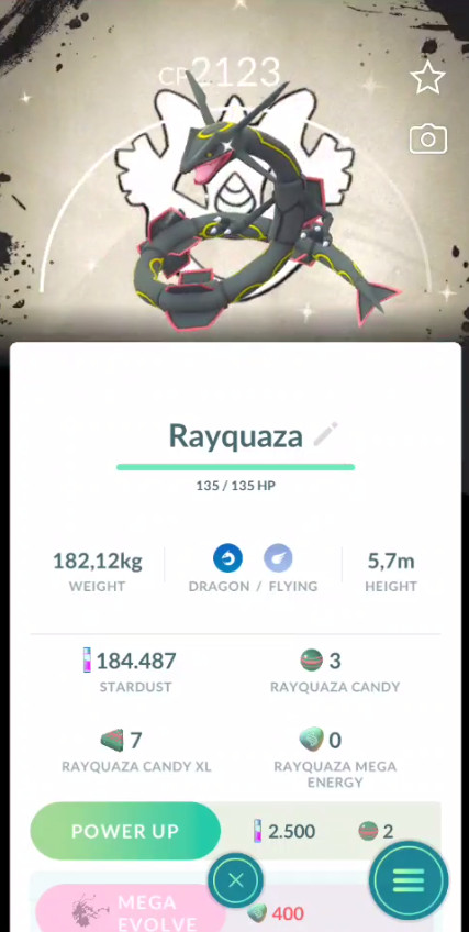 ✨ Shiny Rayquaza Special BackGround ✨Only Registered Trade✨ Description✨✨