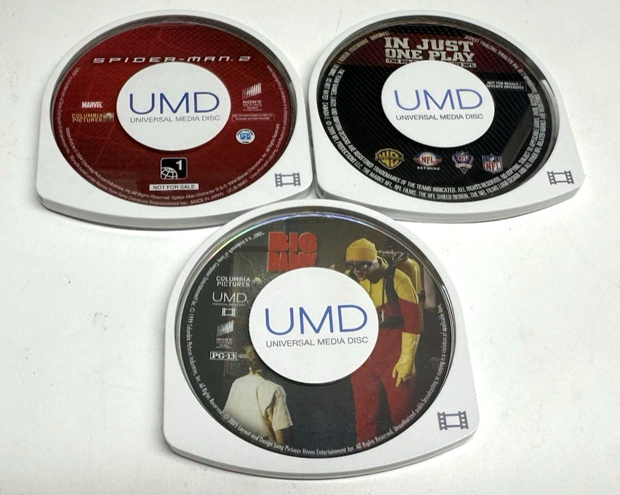 Sony PSP-1001 Console Bundle Black Tested w/ 6 Games & 3 Movies VG Tested
