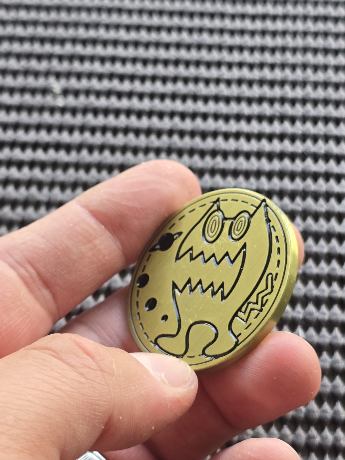 Chu Chu Rocket! Sega Shop UK Coin Medal Excl Rare Promo GENESIS SATURN DREAMCAST