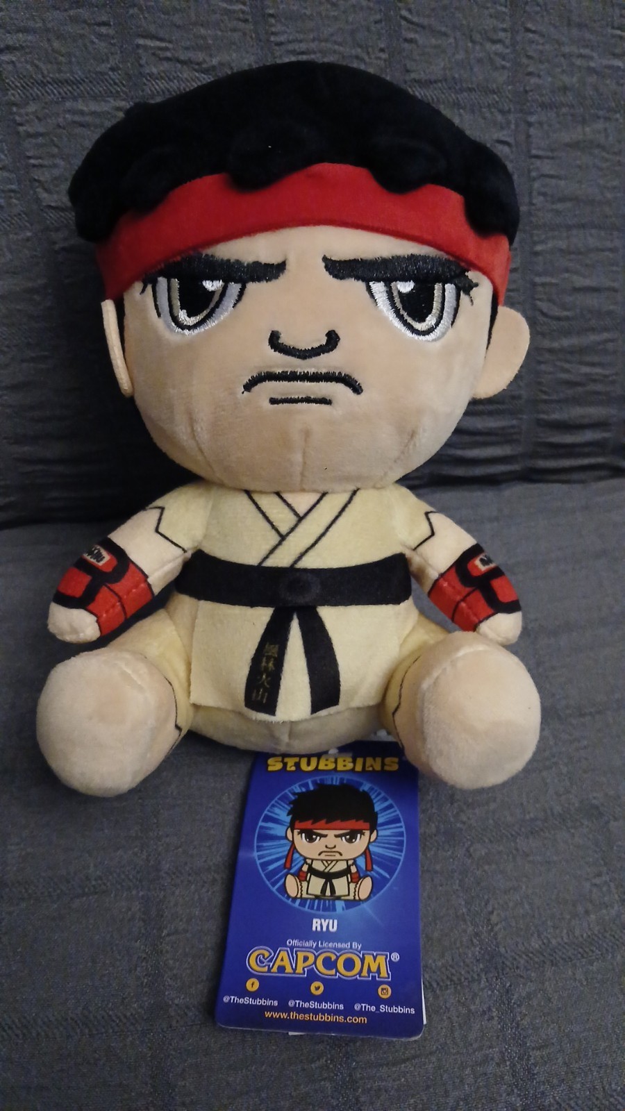 Pixel Pals – Street Fighter – RYU 2017 Capcom Lights & RYU Stubbins Plush