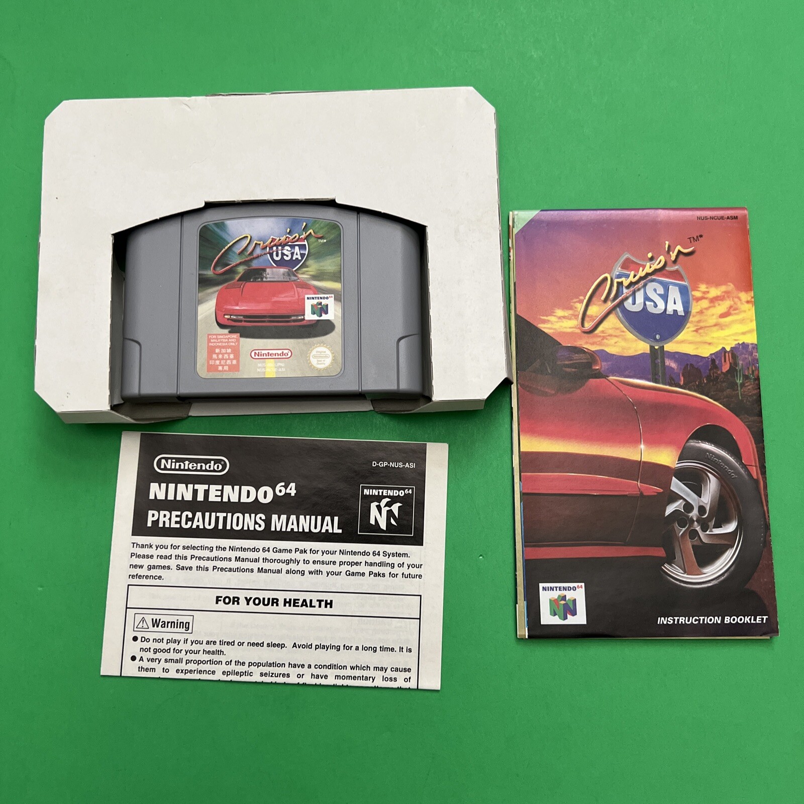 Cruis’n USA Nintendo 64 Singapore malaysia indonesia Version / Variant