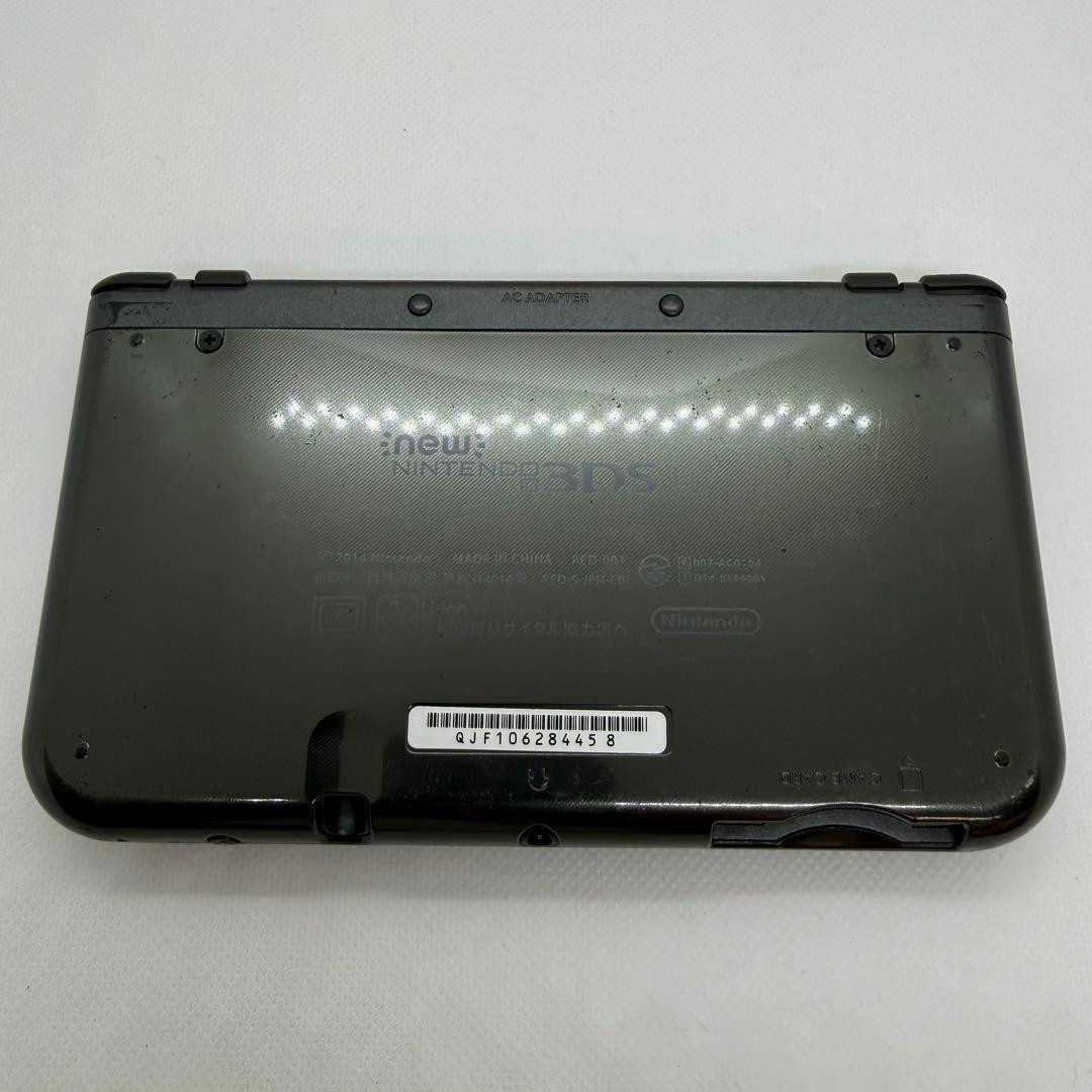 Nintendo New 3DS LL XL Black Handheld Console Japan Region Locked SD Card 0293