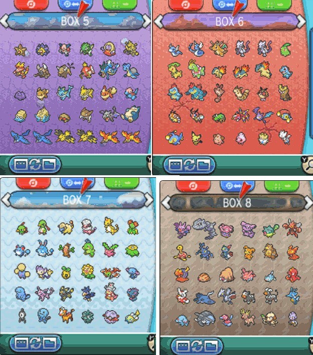 All Pokemon XY/ORAS Shiny Living Dex(MAIL IN SERVICE)