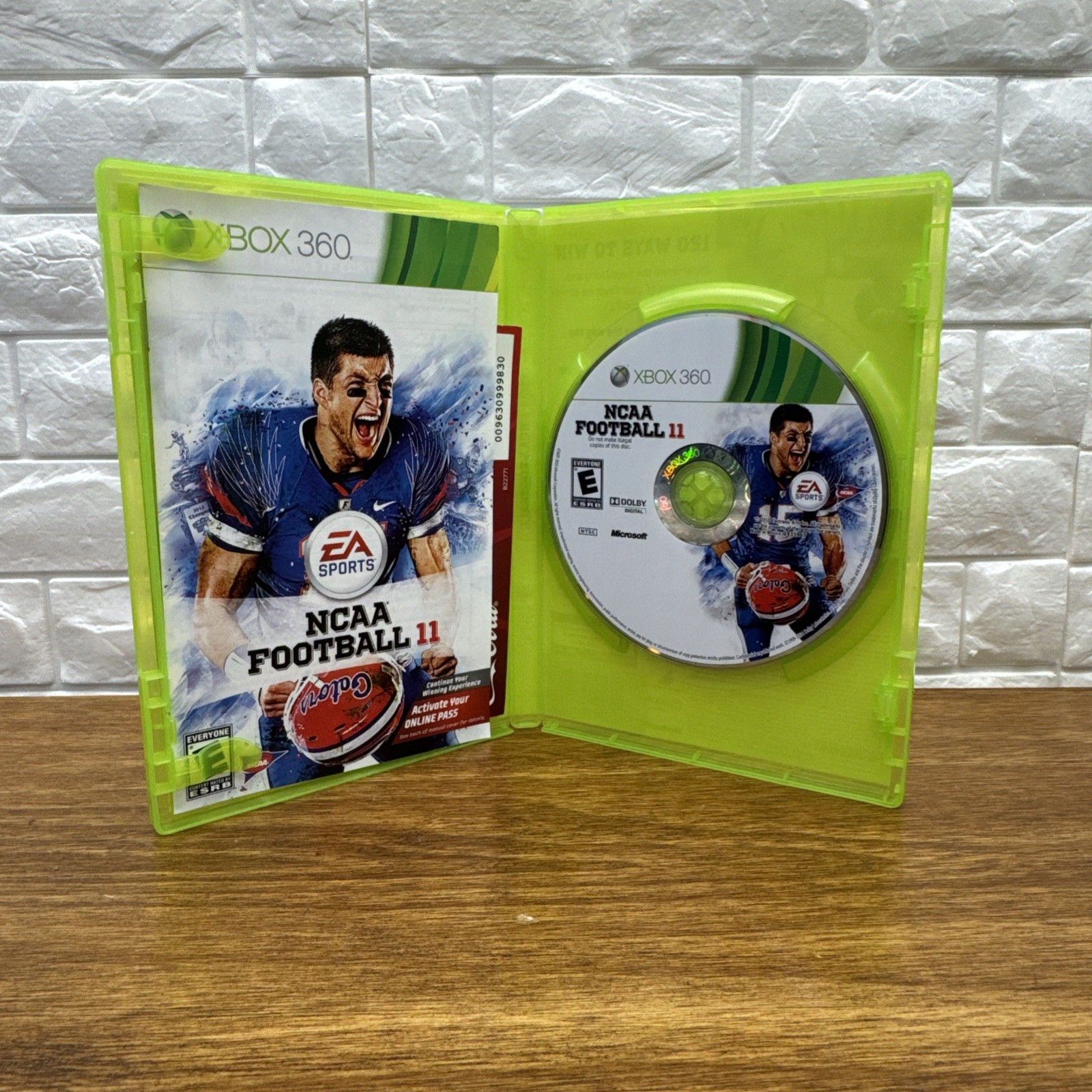 9 Game Sports Bundle Lot Mixed Sports (Microsoft Xbox 360) Madden NBA2K NCAA NHL