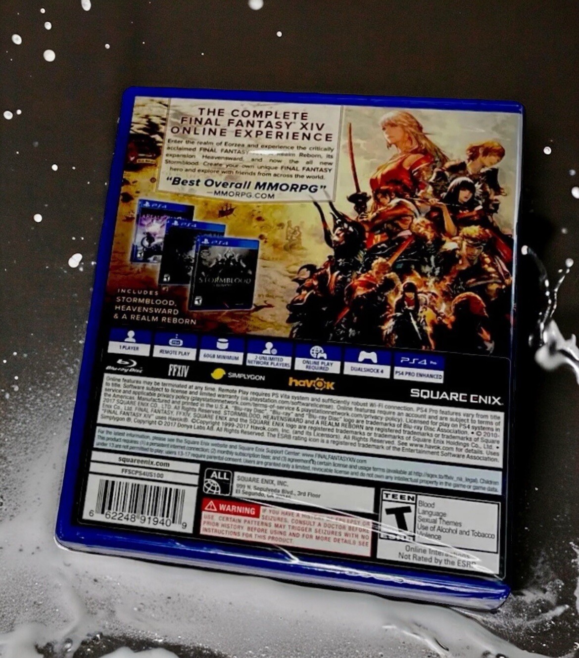 Final Fantasy XIV Online Complete Edition PS4 Stormblood+Heavensward+Realm *NEW*
