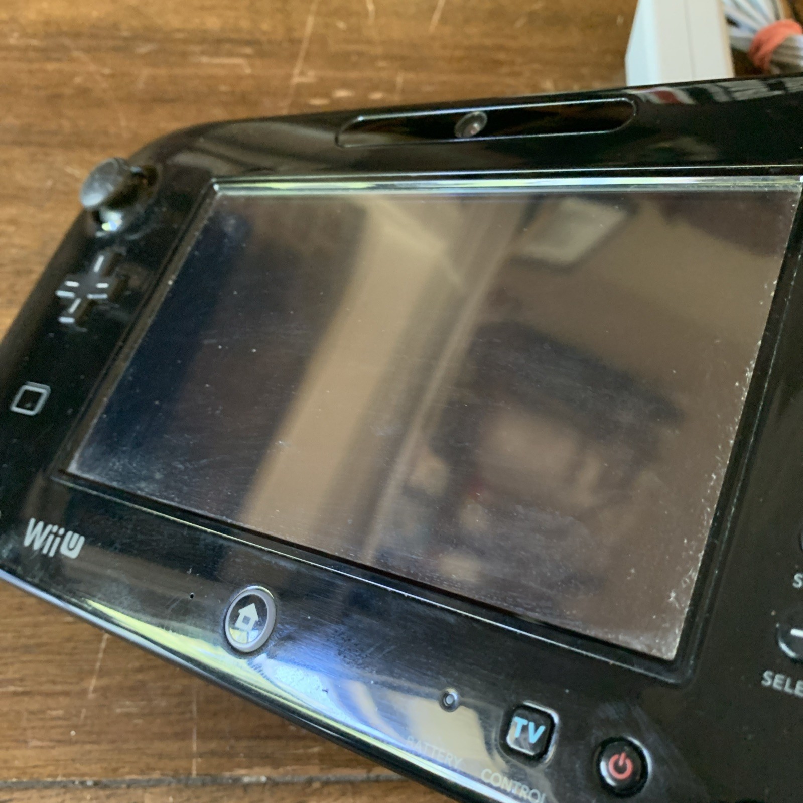 Nintendo Wii U Black GAMEPAD w/ Charger +stylus WUP-010 US