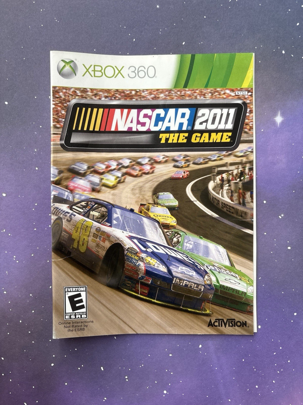 NASCAR 2011 for Xbox 360, Manual and Disc Only, Tested and Working
