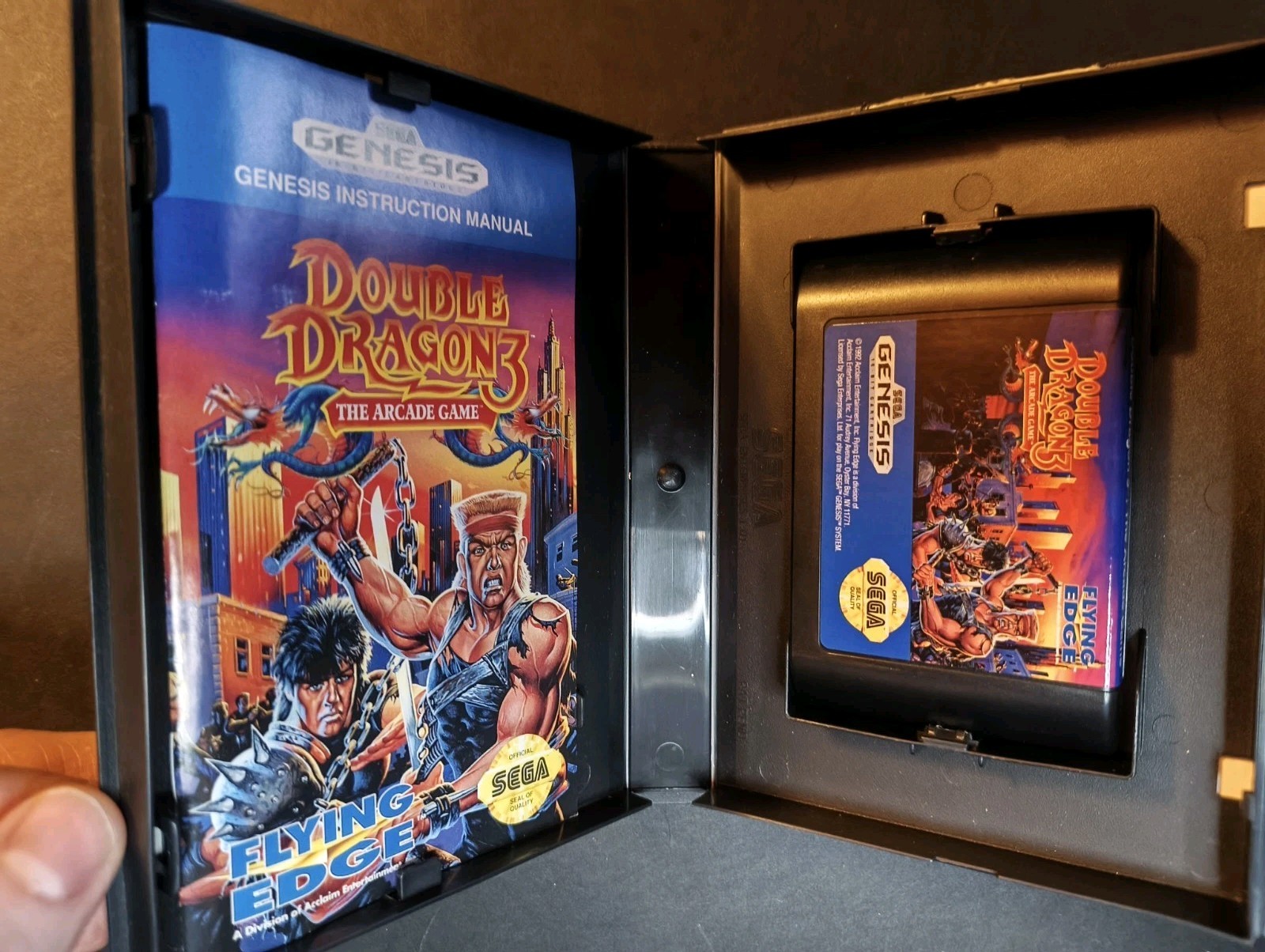 Double Dragon 3 Sega Genesis Complete CIB – Tested & Working