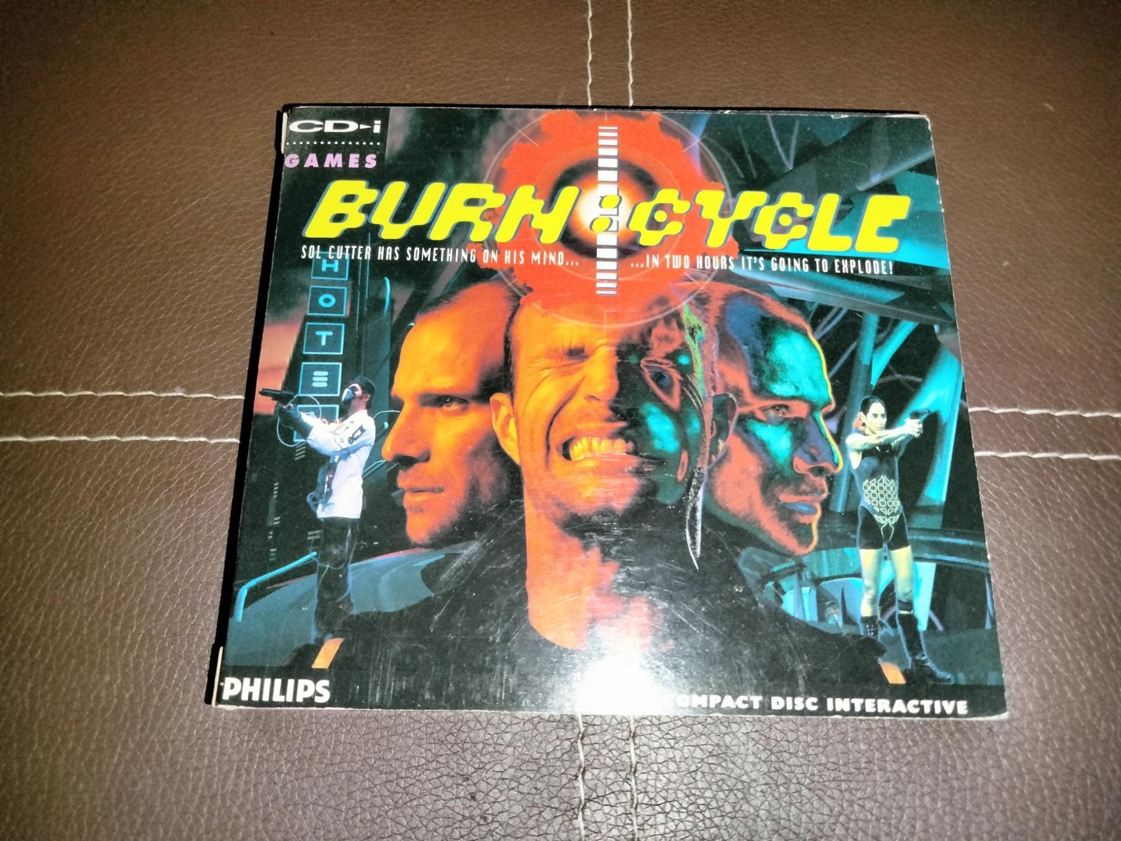 BURN:CYCLE – PHILIPS CD-i – MINT CONDITION!