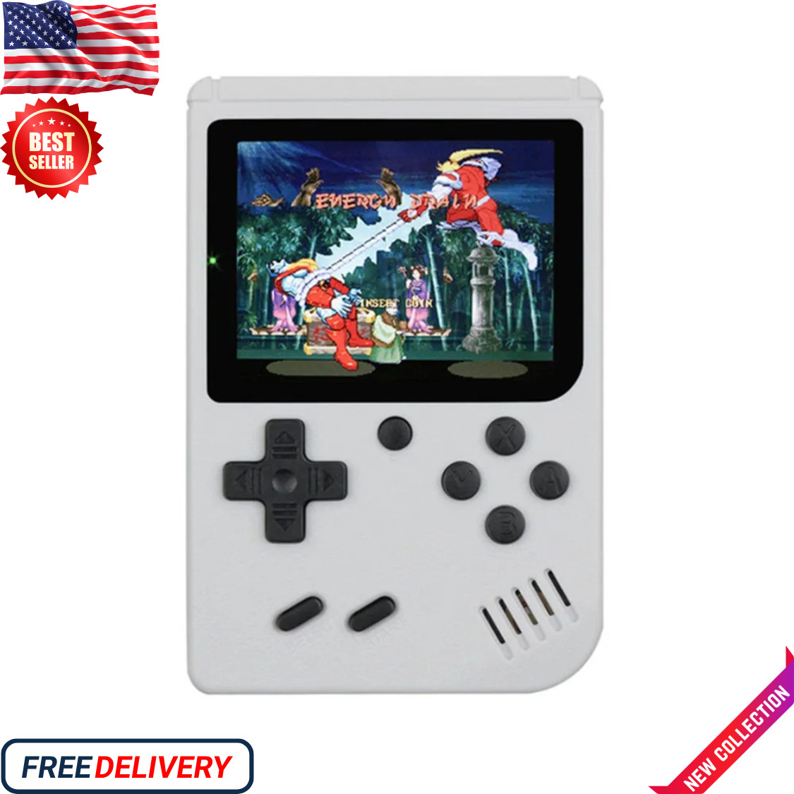 New Mini Retro Video Game Console 400 Games Portable Handheld Kids Games Console