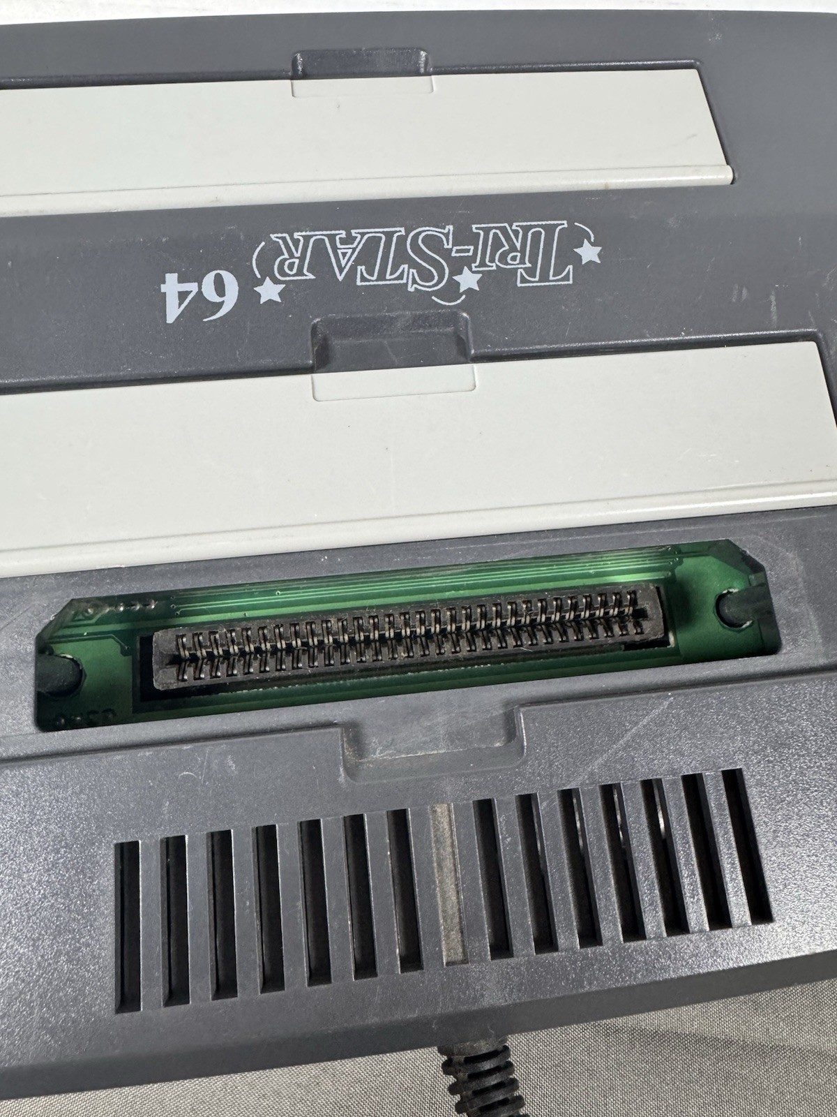 Tri-Star 64 Cartridge 8 Bit 16 Bit Adaptor for Nintendo 64 – RARE – Untested