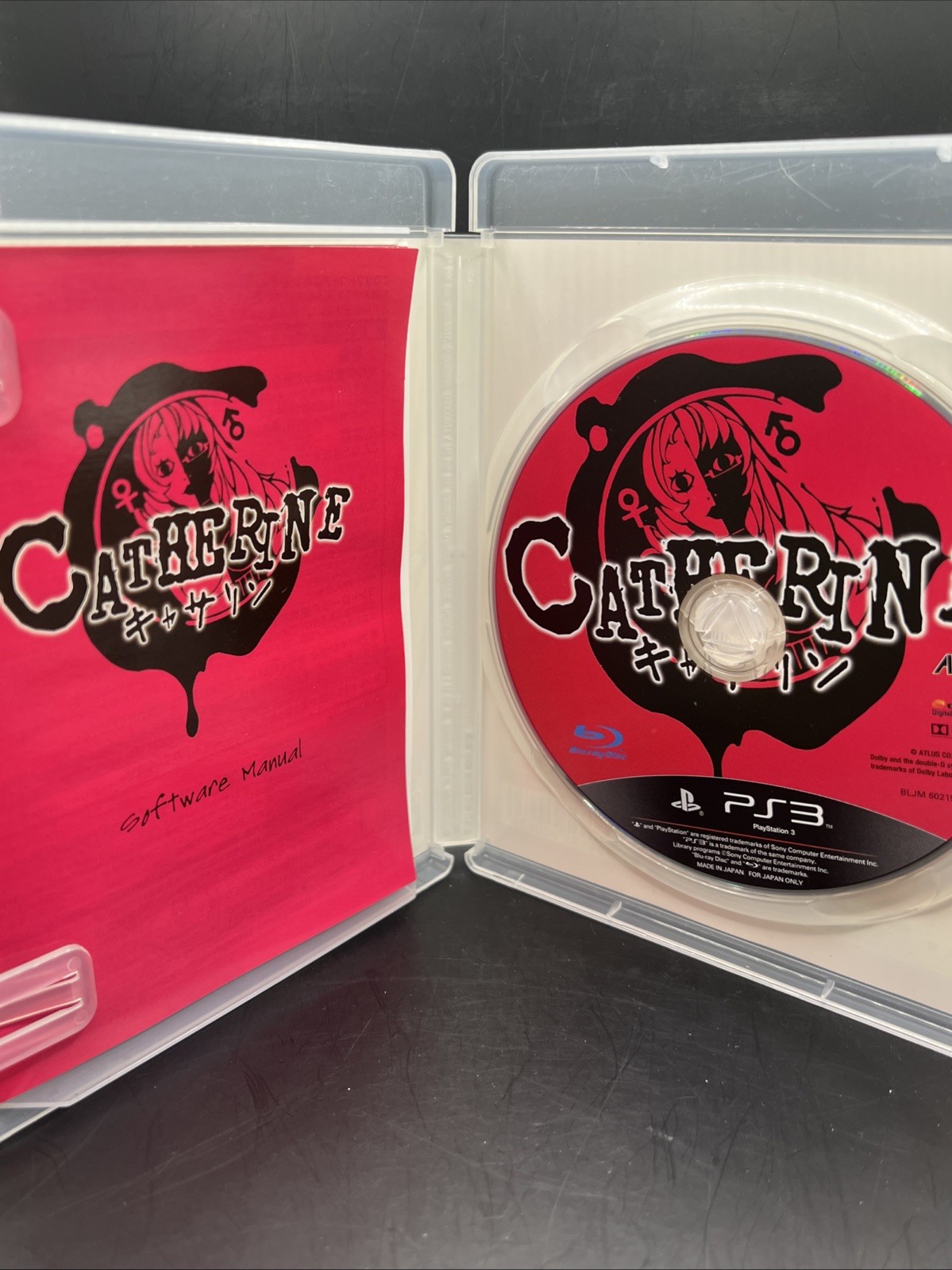 Catherine PS3 Sony PlayStation 3 Puzzle Action Game BLJM-60215 w/Case Japan 5