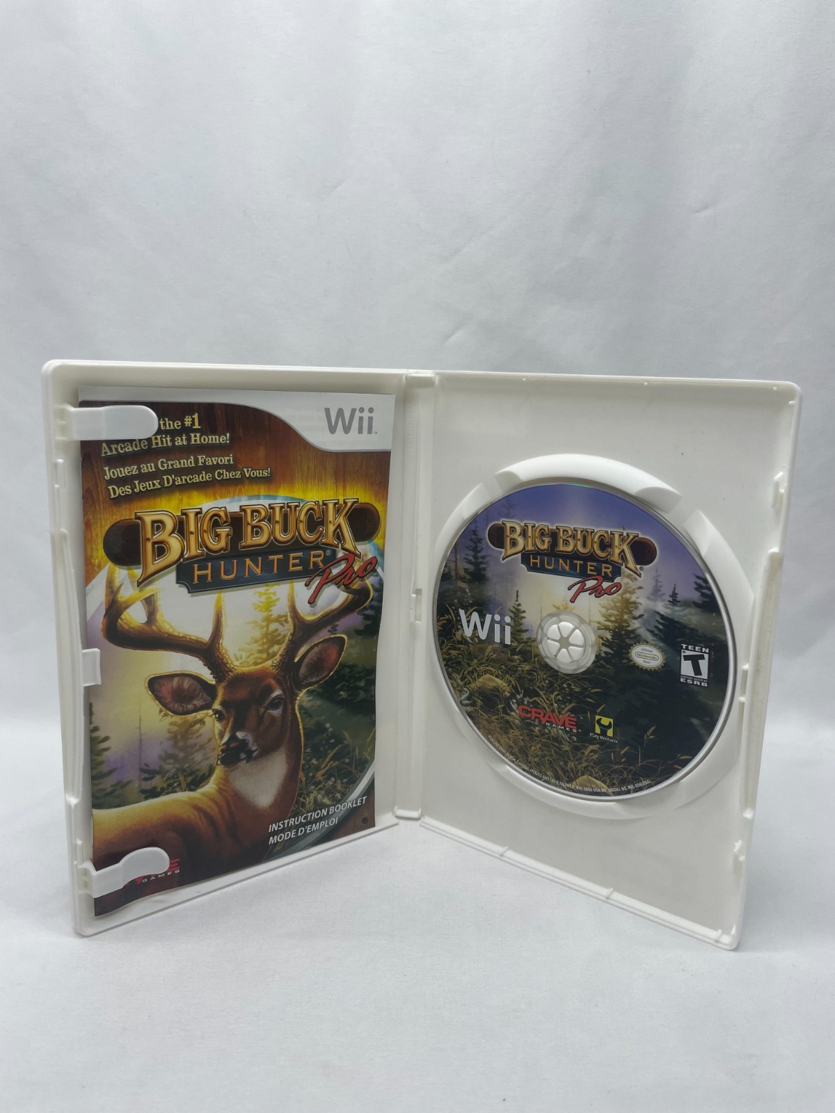 Big Buck Hunter Pro (Nintendo Wii, 2010) CIB With Manual Tested