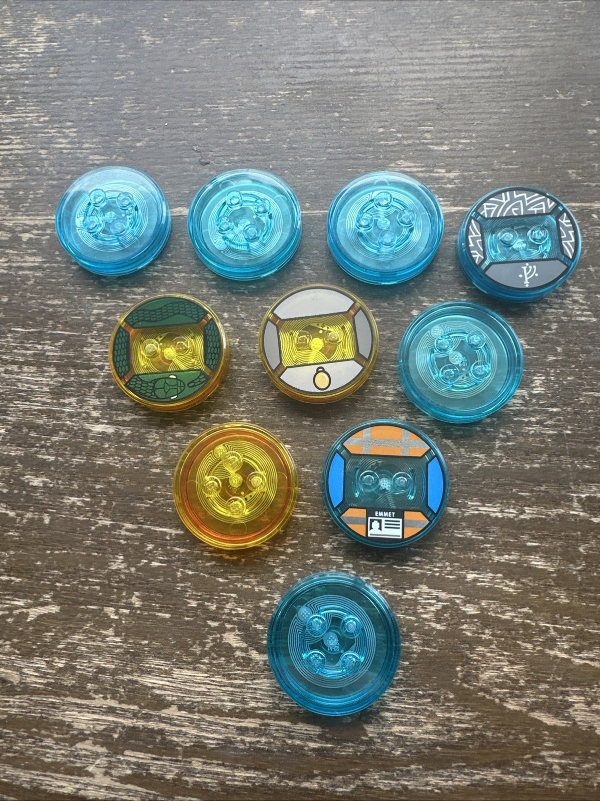 10 X Lego Dimensions Toy Tag Base Only Free Shipping Lot #2