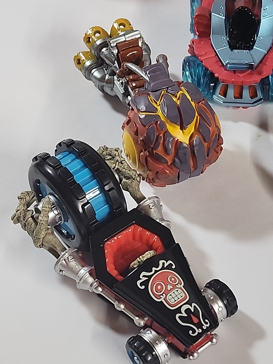 Skylanders Superchargers Lot of 18 Figures & Vehicles Splat Spitfire Astroblast