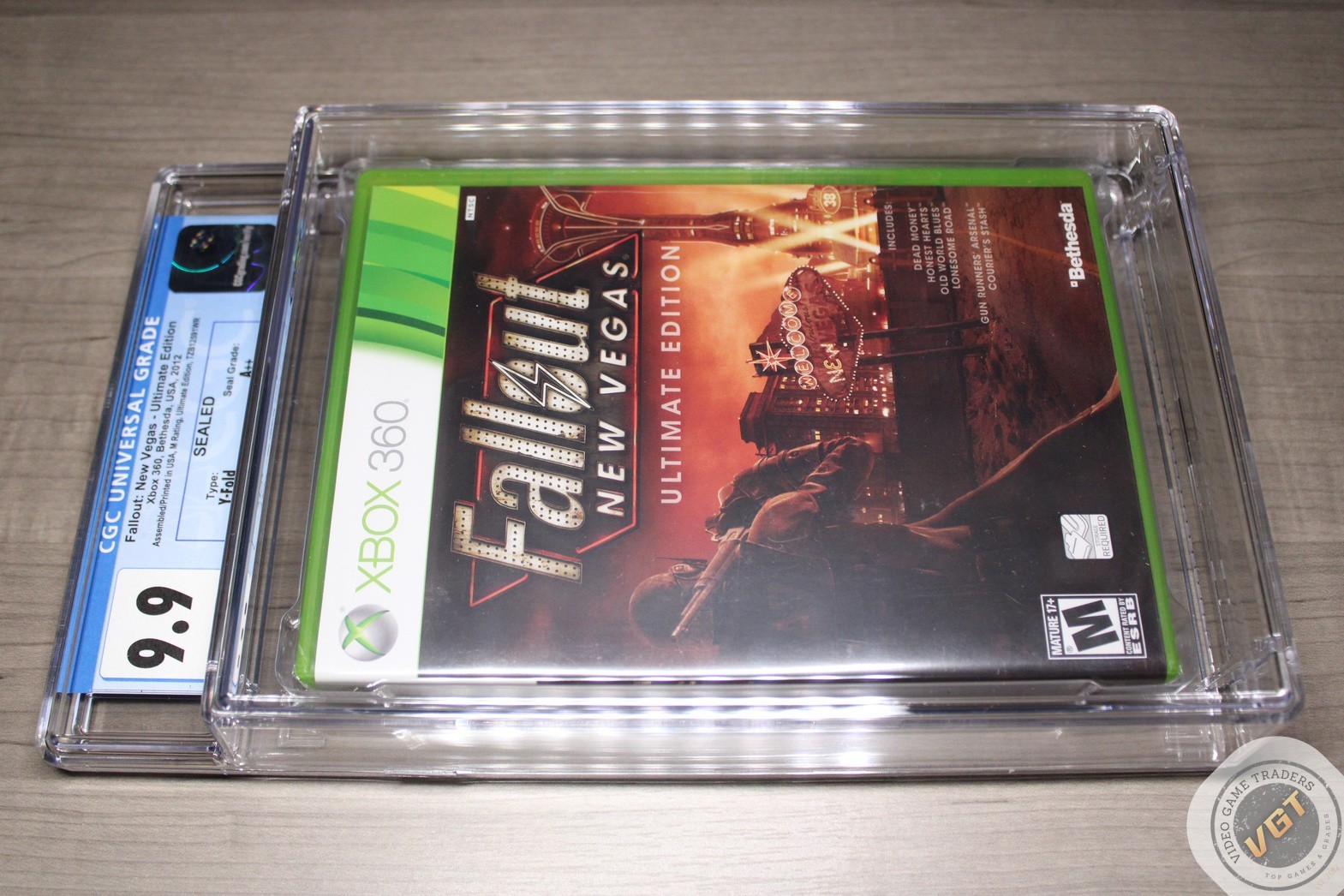 CGC 9.9 A++ – Fallout: New Vegas – Ultimate Edition 1ST PRINT Xbox 360 2012 NEW!