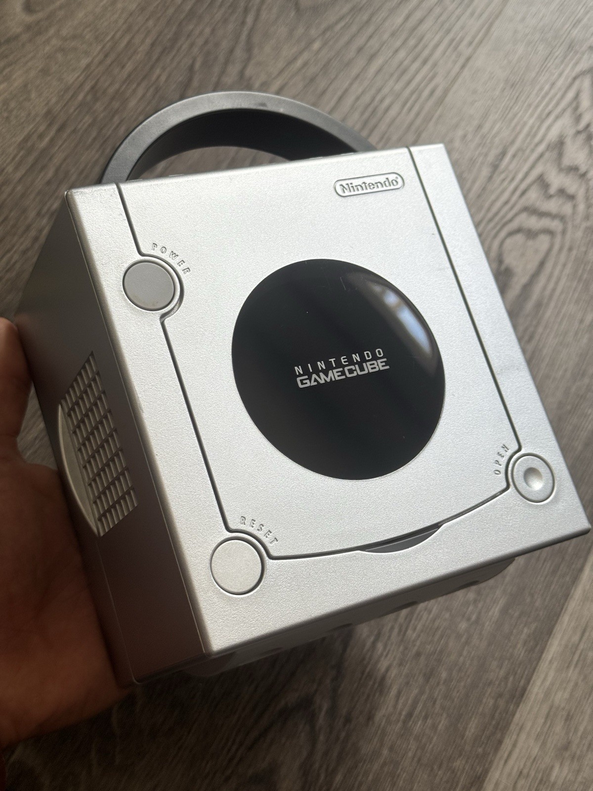 Nintendo GameCube Platinum Bundle with Original Box + Super Mario Sunshine NICE!
