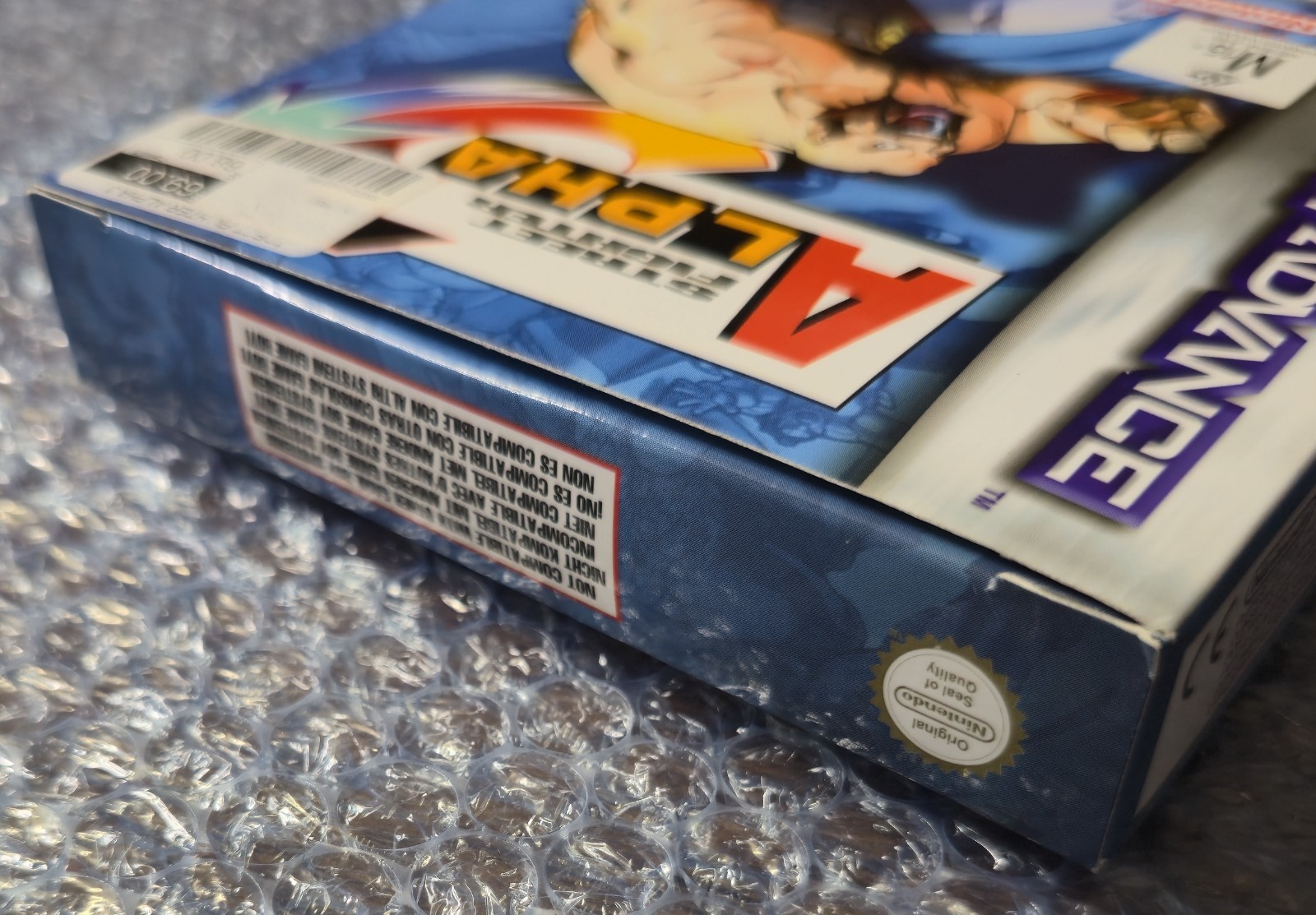 Nintendo Game Boy GBA – Street Fighter Alpha 3 – Complete in Box – AUS PAL